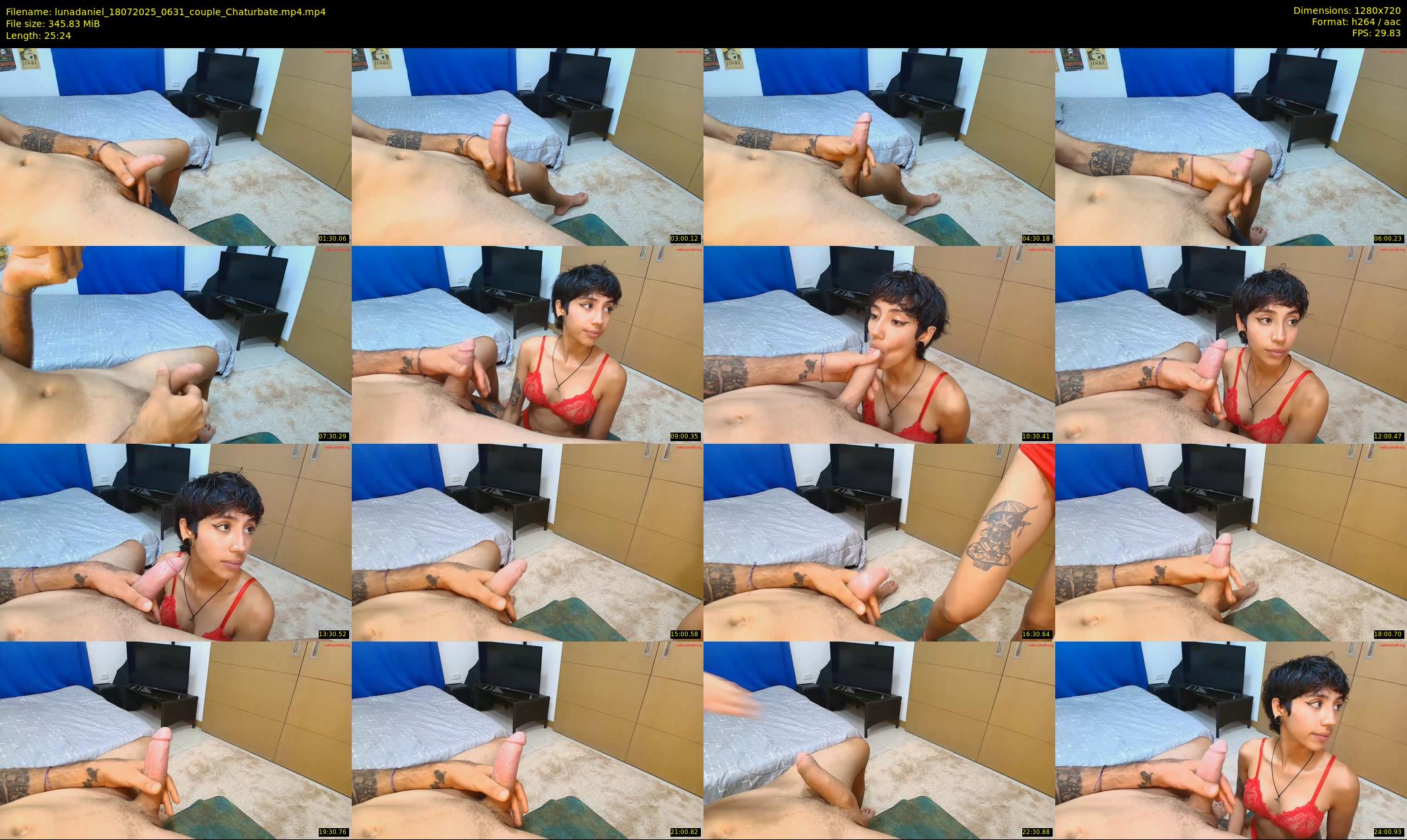 lunadaniel — 26 minute Chaturbate couple cam show recording, 720p, Jul 18, 2025