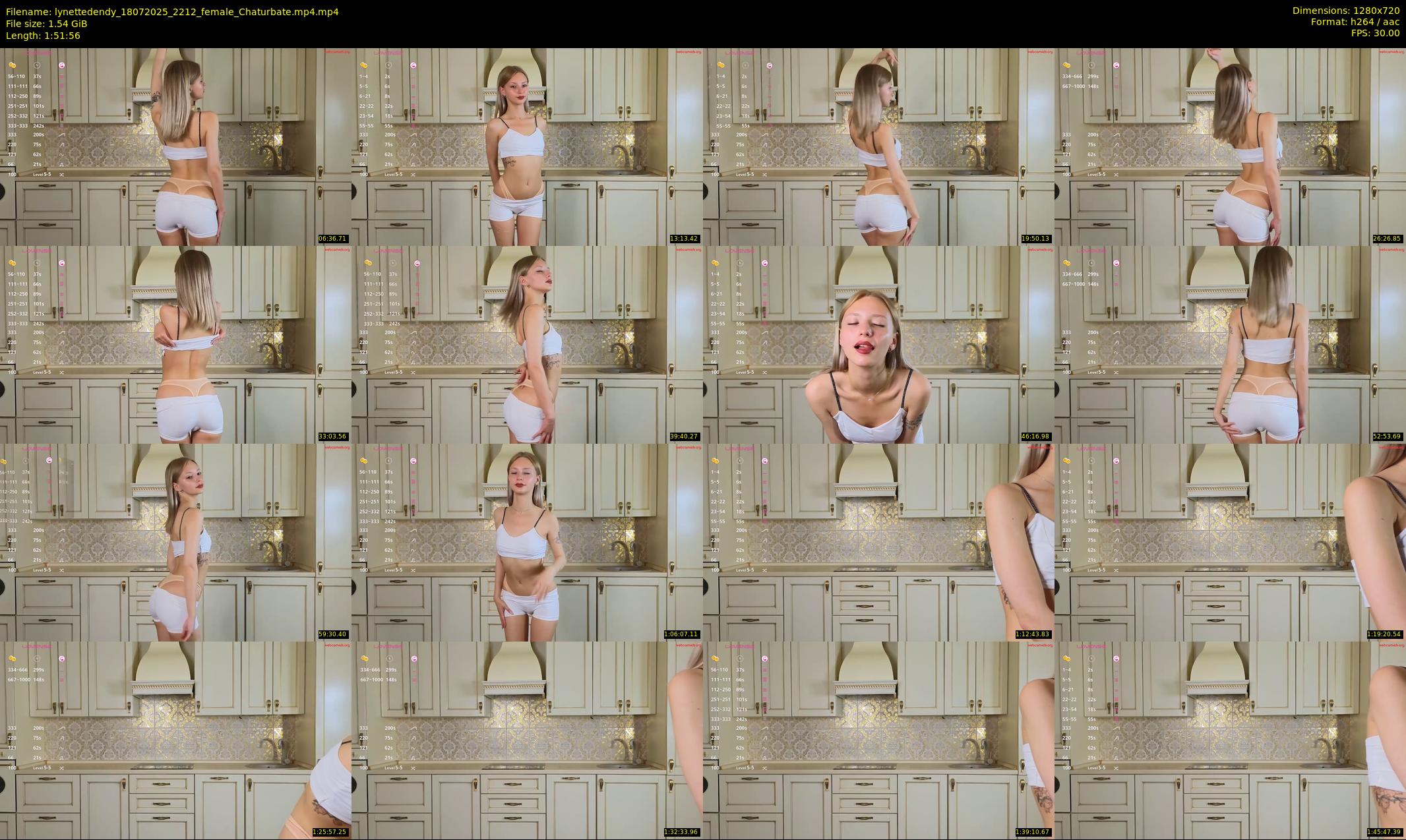 lynettedendy — 112 minute Chaturbate female cam show recording, 720p, Jul 18, 2025