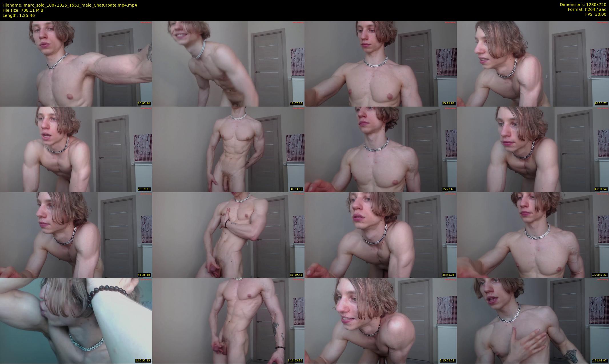 marc_solo — 86 minute Chaturbate male cam show recording, 720p, Jul 18, 2025