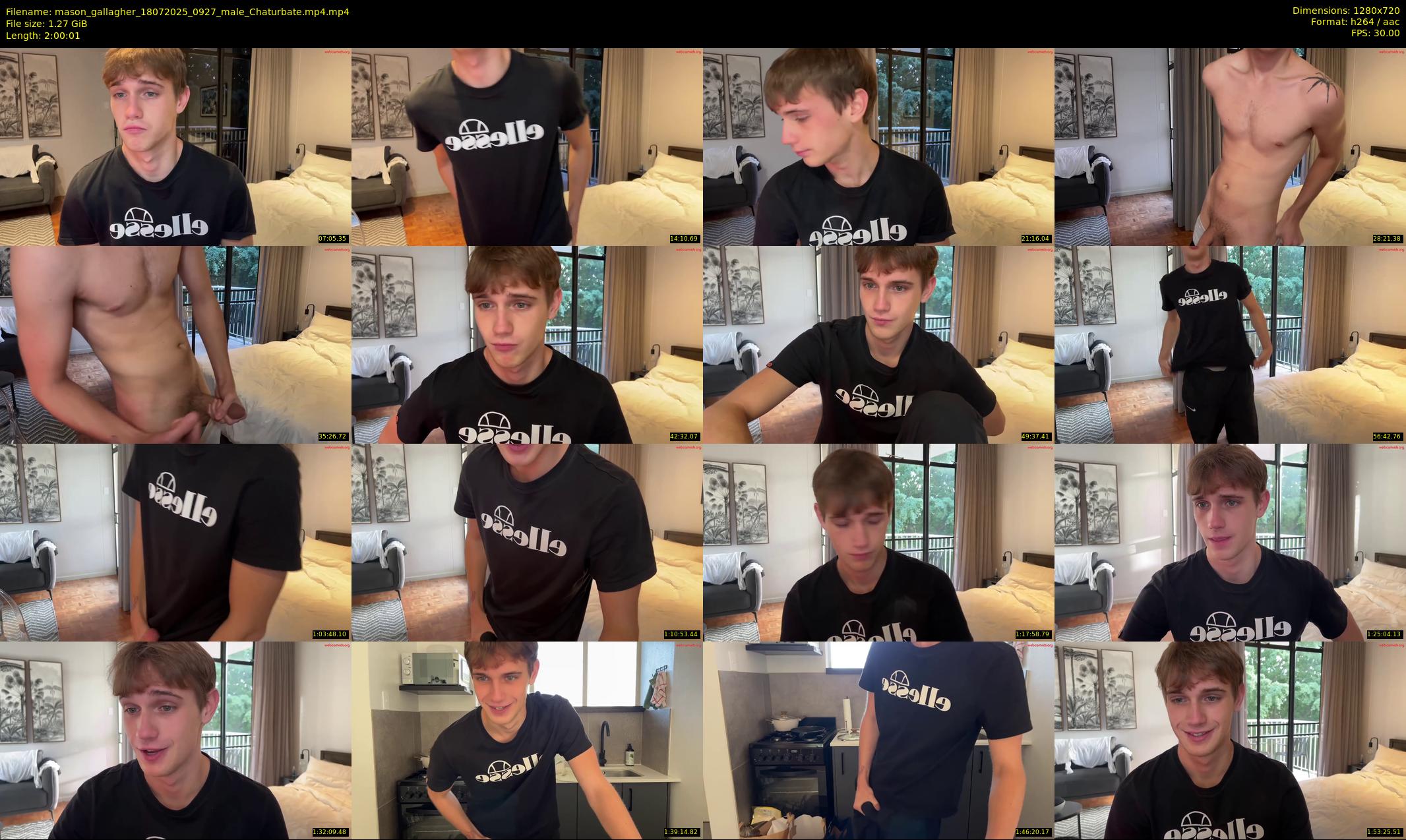 mason_gallagher — 121 minute Chaturbate male cam show recording, 720p, Jul 18, 2025