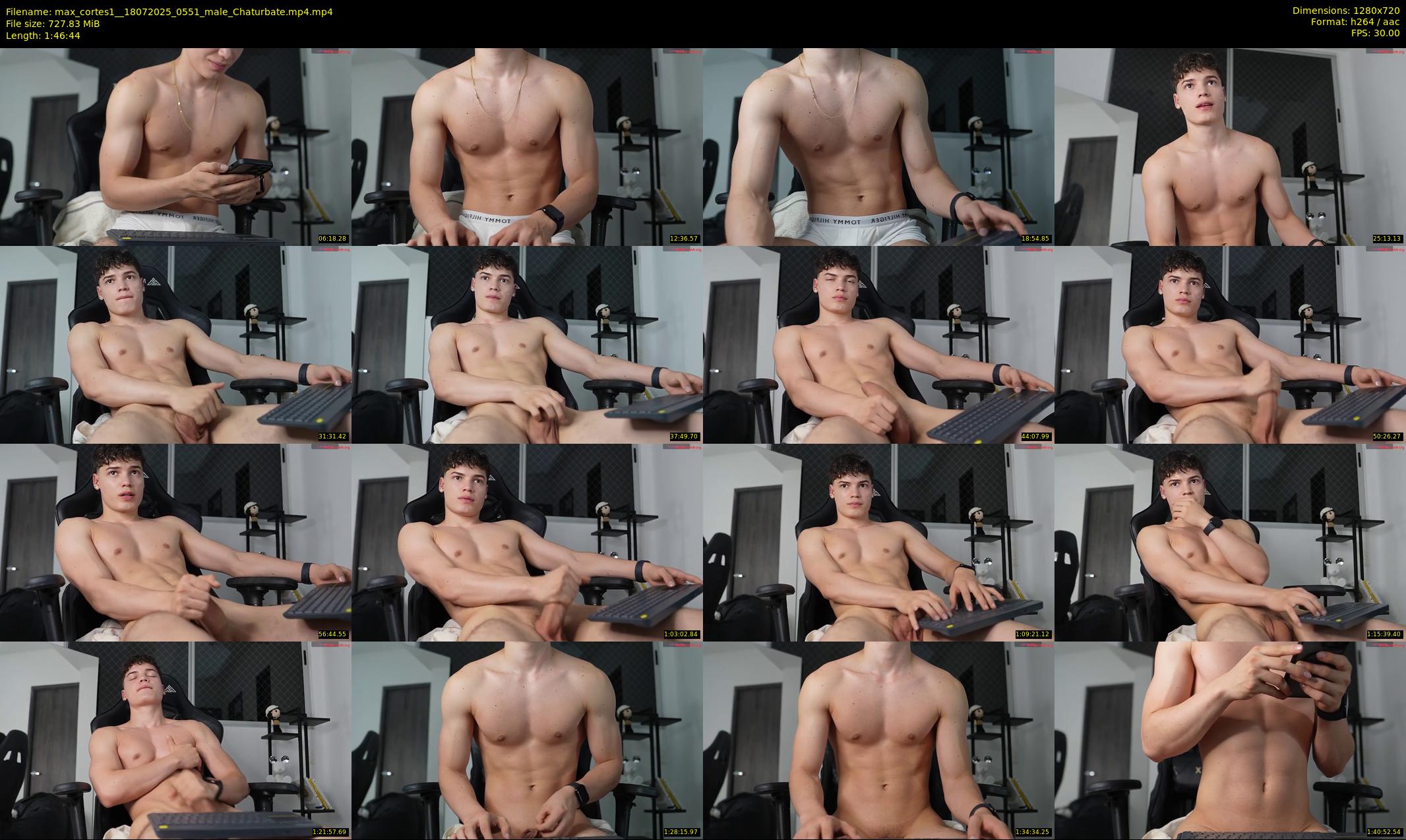 max_cortes1_ — 107 minute Chaturbate male cam show recording, 720p, Jul 18, 2025