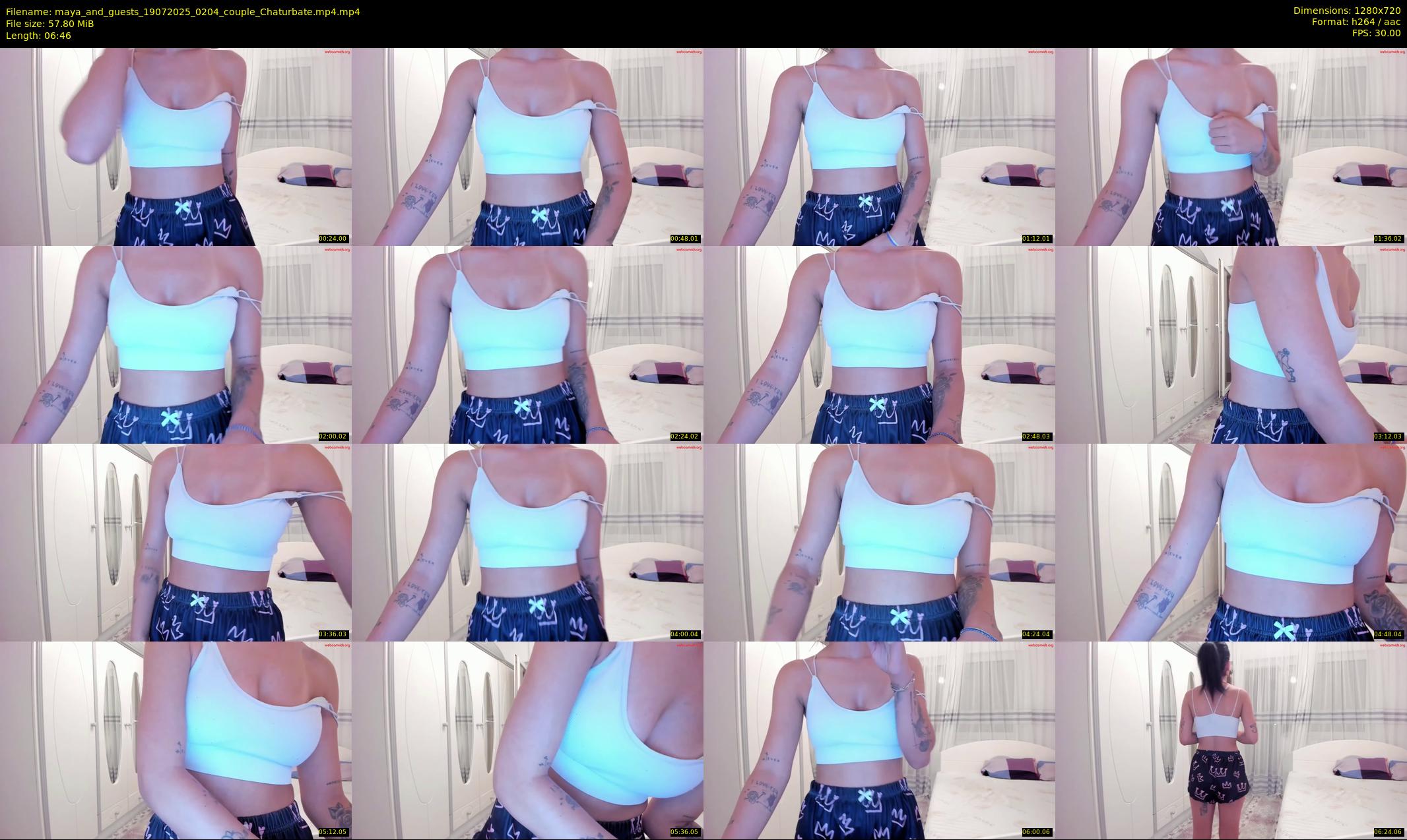 maya_and_guests — 7 minute Chaturbate couple cam show recording, 720p, Jul 19, 2025