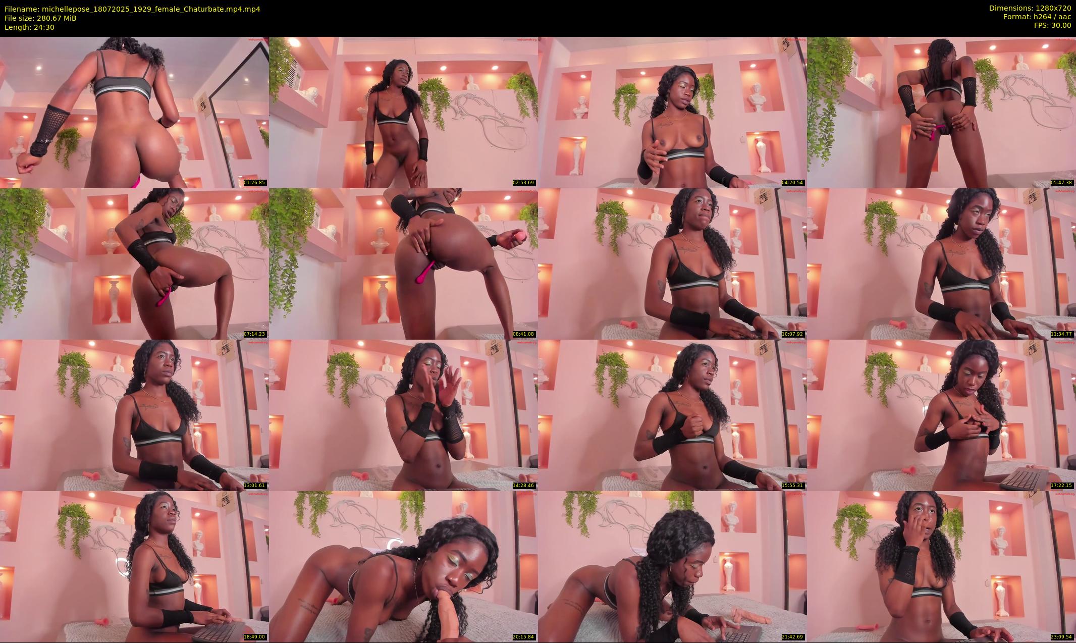 michellepose — 25 minute Chaturbate female cam show recording, 720p, Jul 18, 2025