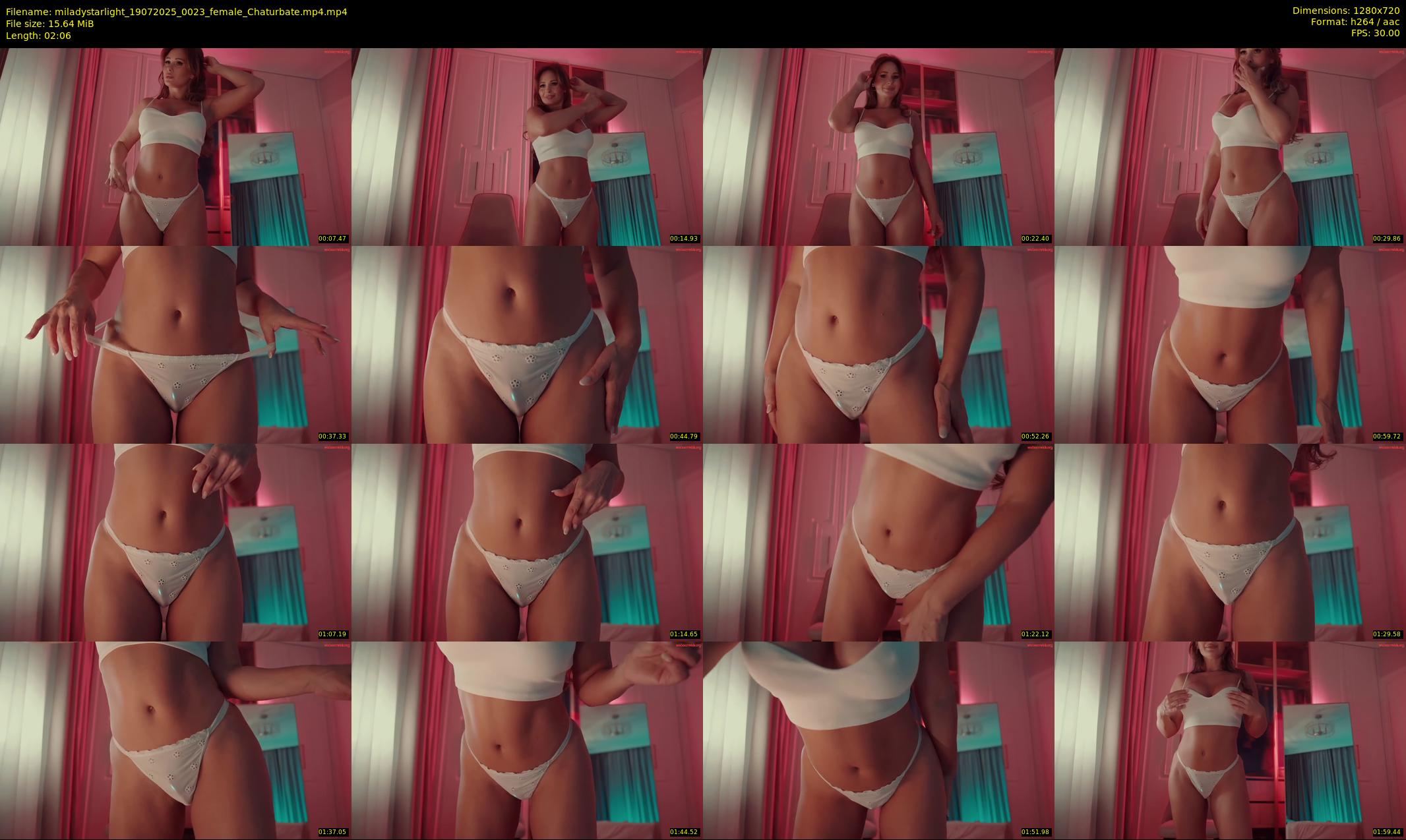 miladystarlight — 3 minute Chaturbate female cam show recording, 720p, Jul 19, 2025