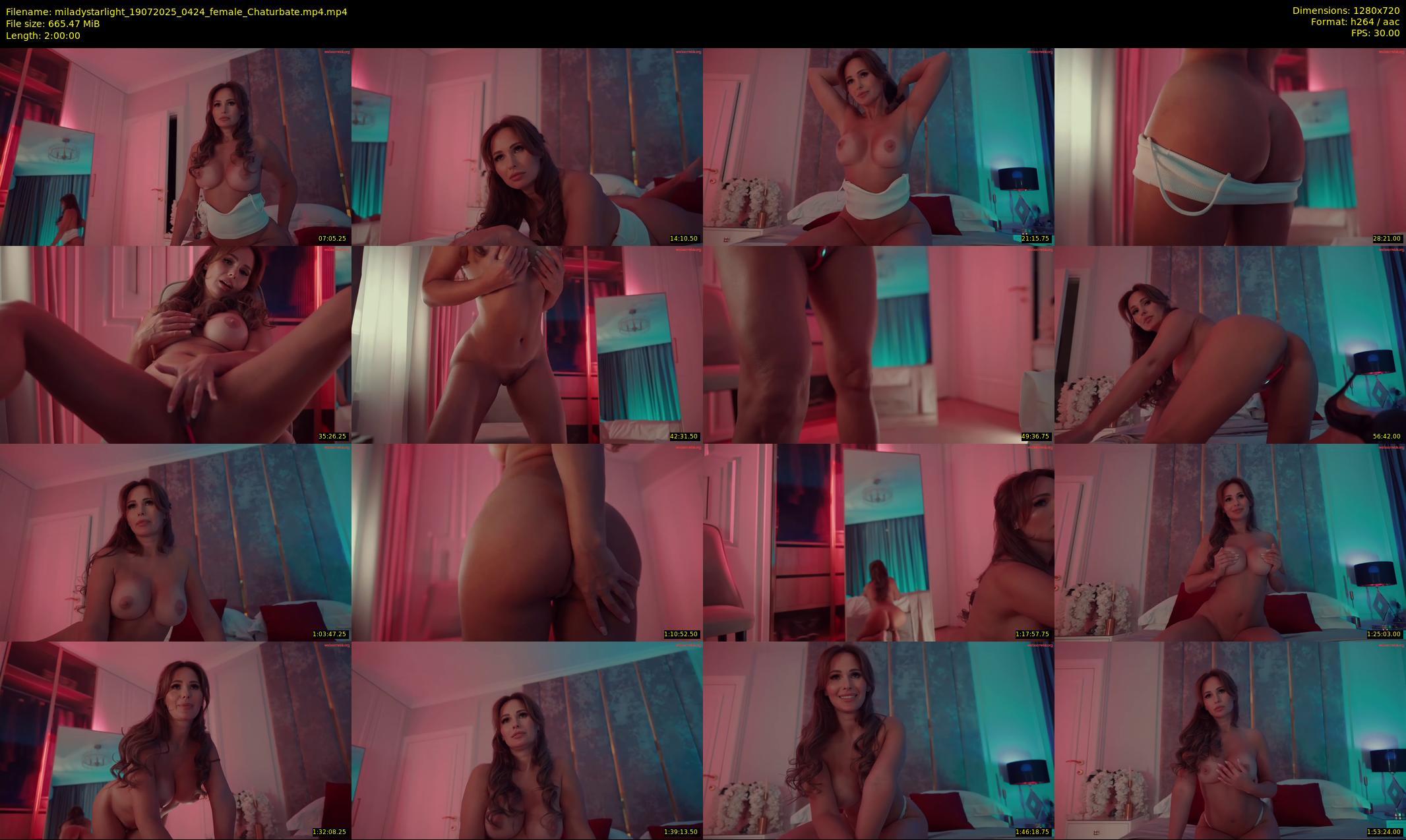 miladystarlight — 120 minute Chaturbate female cam show recording, 720p, Jul 19, 2025