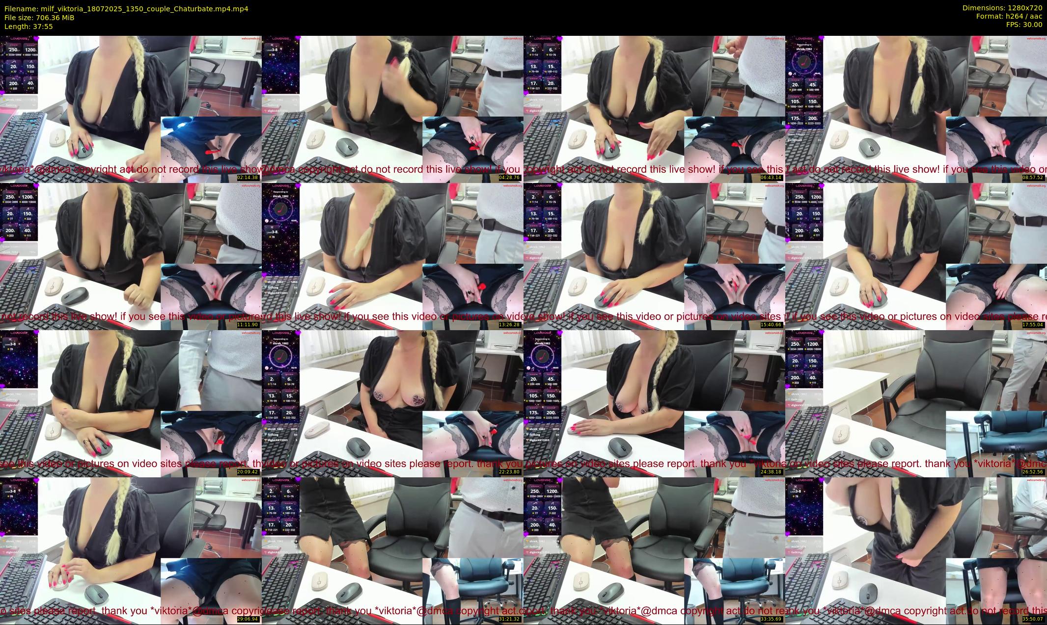 milf_viktoria — 38 minute Chaturbate female cam show recording, 720p, Jul 18, 2025