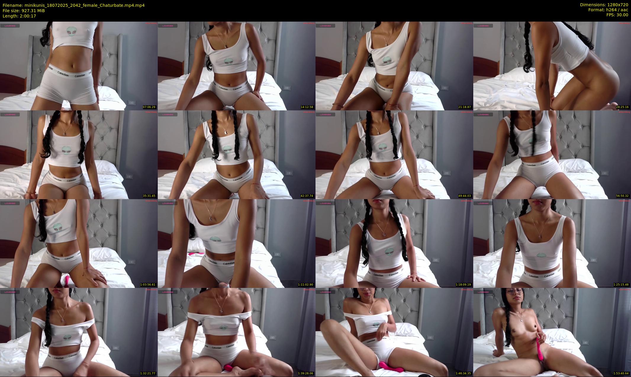 minikunis — 121 minute Chaturbate couple cam show recording, 720p, Jul 18, 2025