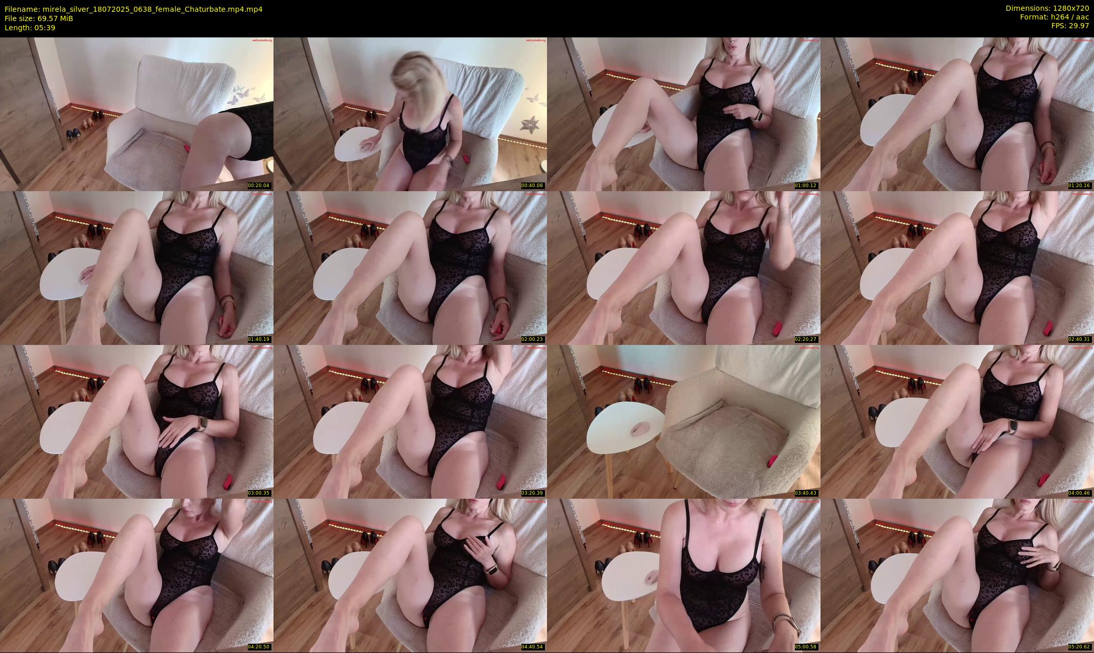 mirela_silver — 6 minute Chaturbate female cam show recording, 720p, Jul 18, 2025