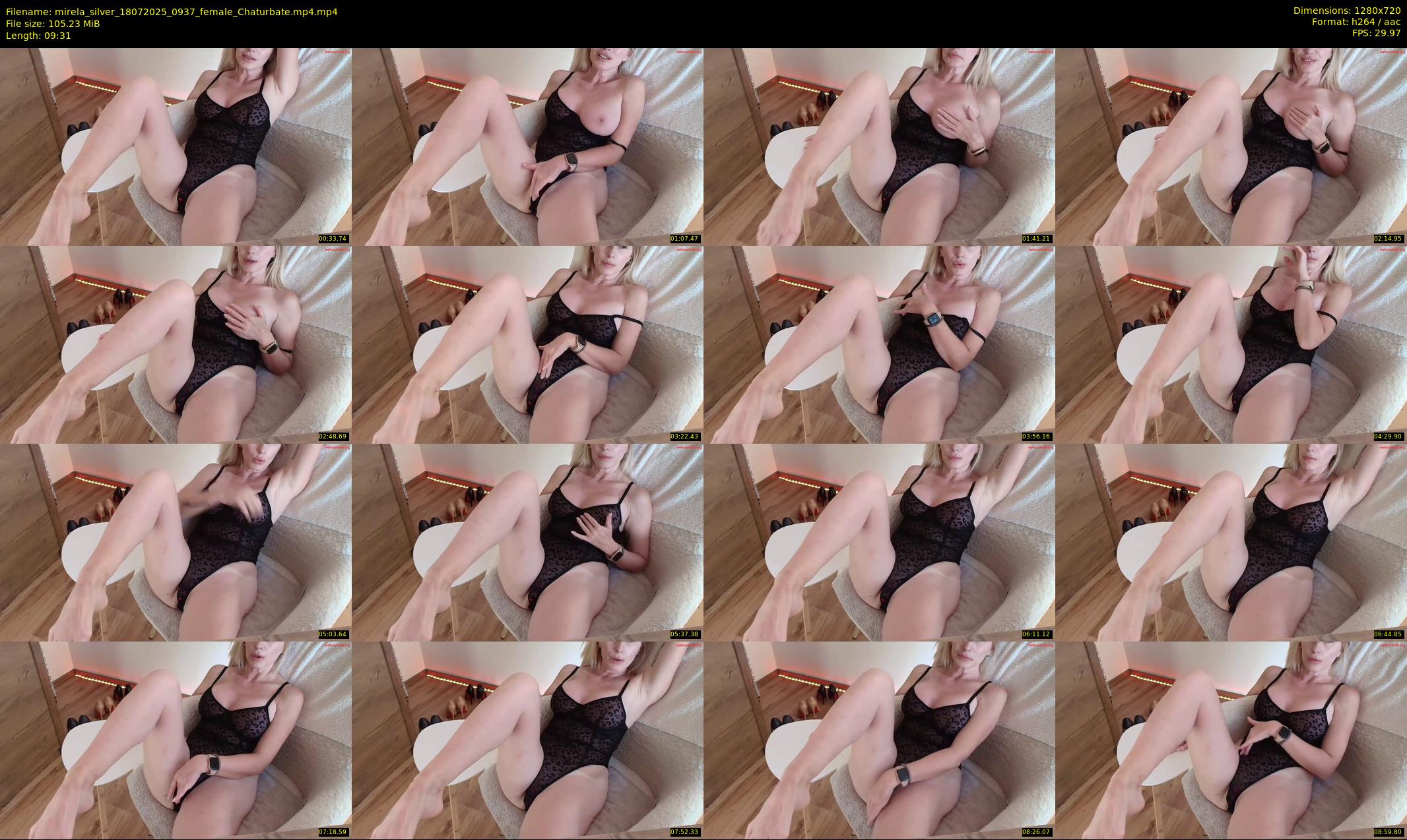 mirela_silver — 10 minute Chaturbate female cam show recording, 720p, Jul 18, 2025
