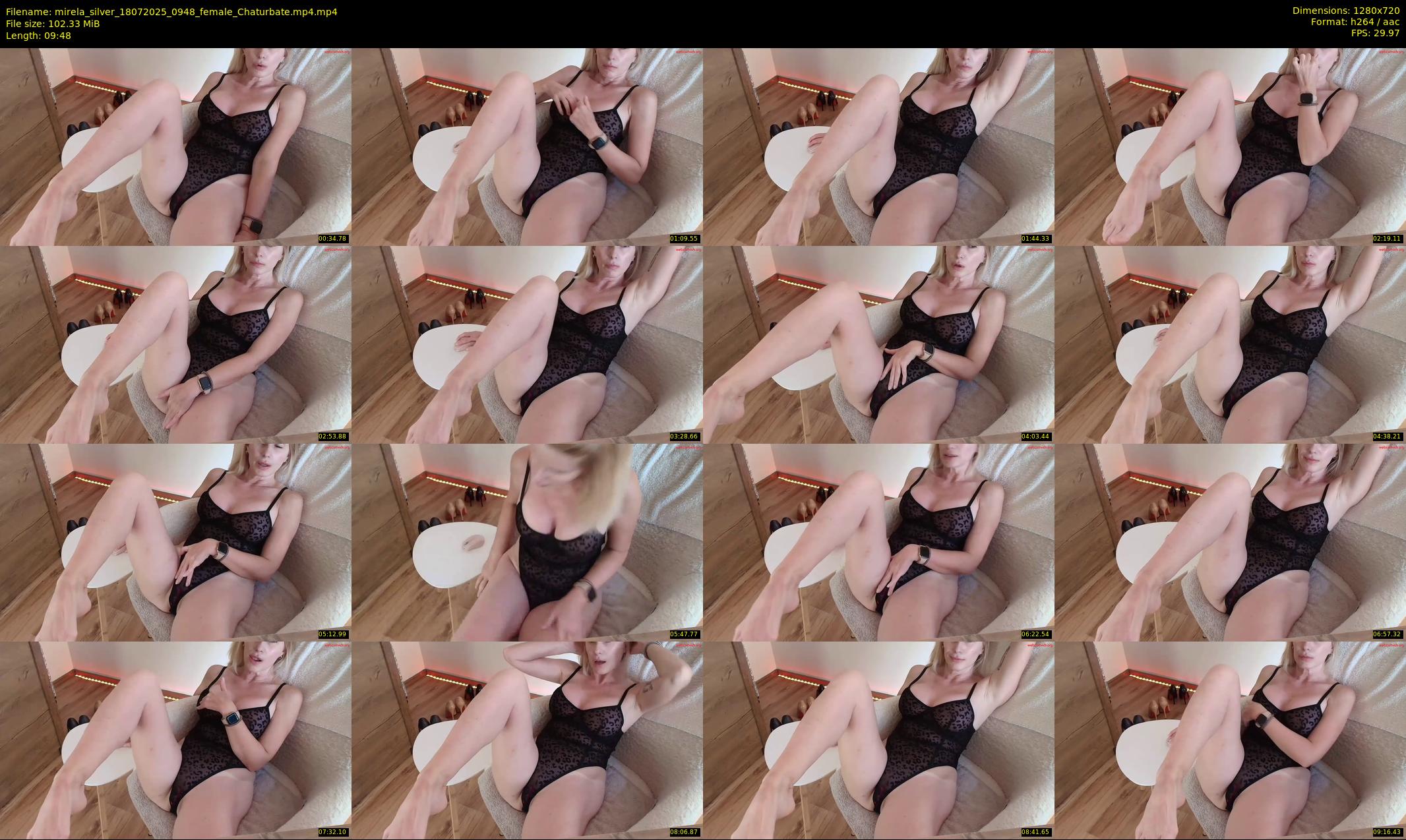 mirela_silver — 10 minute Chaturbate female cam show recording, 720p, Jul 18, 2025