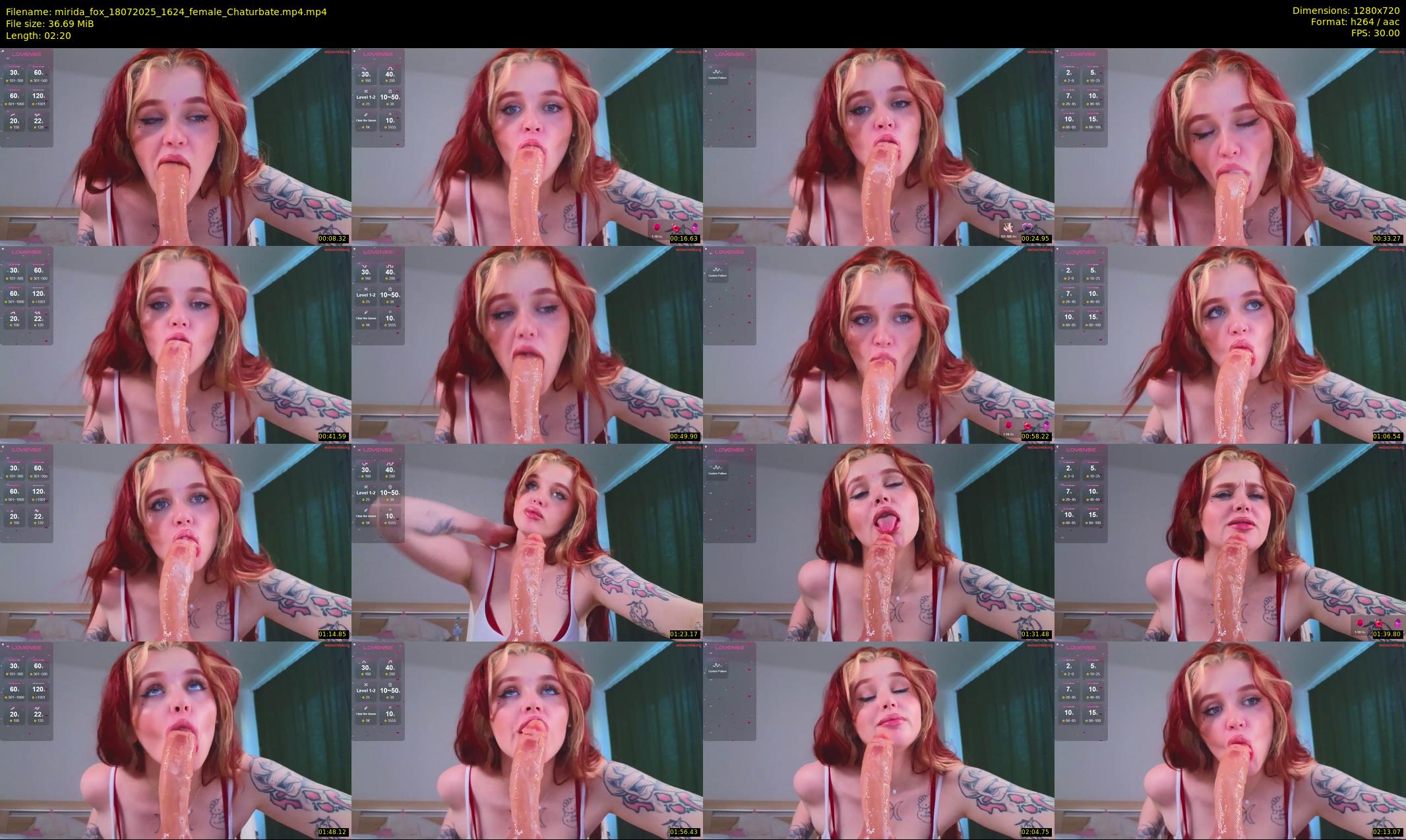 mirida_fox — 3 minute Chaturbate female cam show recording, 720p, Jul 18, 2025