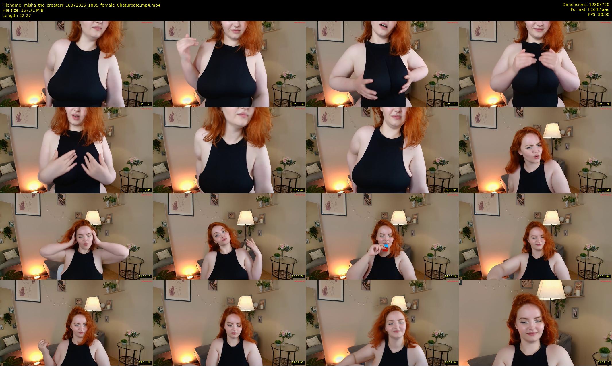 misha_the_createrr — 23 minute Chaturbate female cam show recording, 720p, Jul 18, 2025