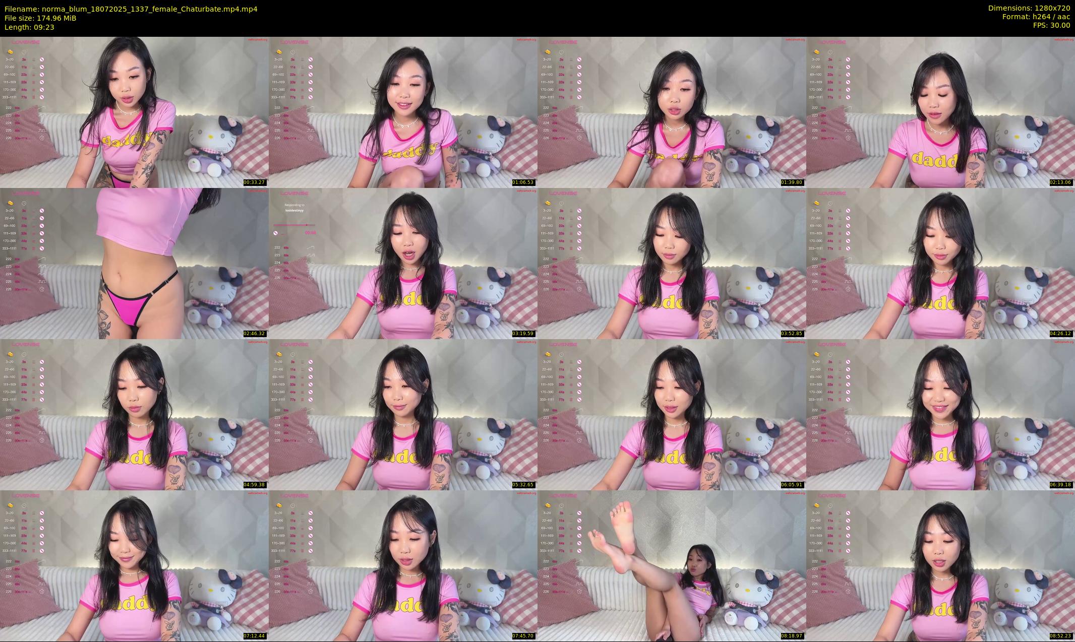 norma_blum — 10 minute Chaturbate female cam show recording, 720p, Jul 18, 2025