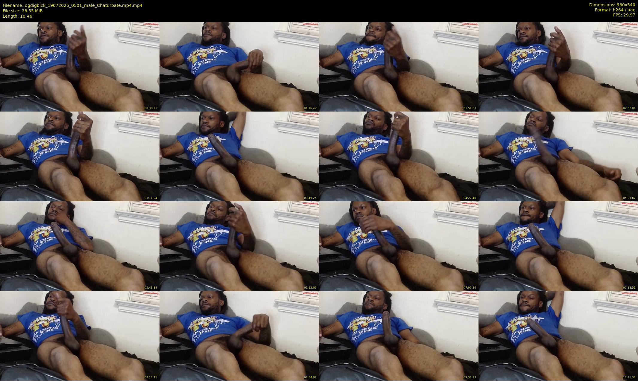 ogdigbick — 11 minute Chaturbate male cam show recording, 480p, Jul 19, 2025