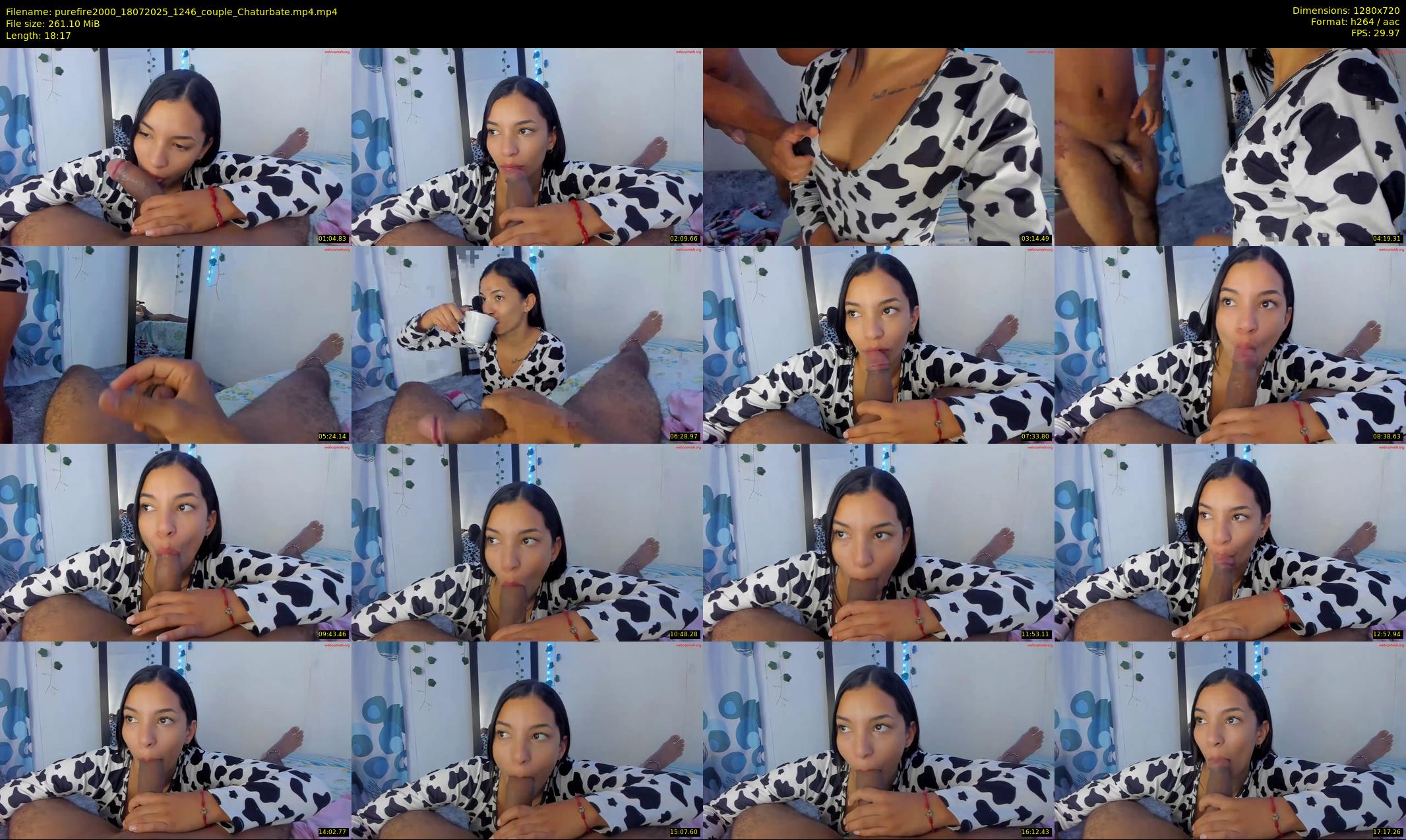 purefire2000 — 19 minute Chaturbate couple cam show recording, 720p, Jul 18, 2025