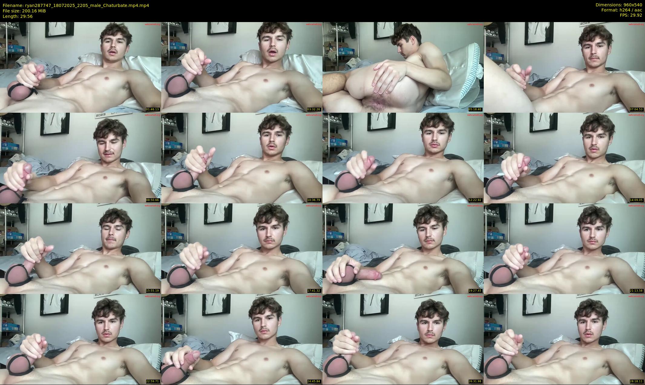 ryan287747 — 30 minute Chaturbate male cam show recording, 480p, Jul 18, 2025