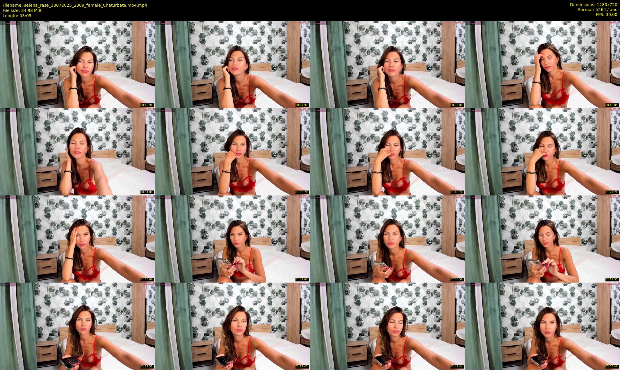 selena_rase — 4 minute Chaturbate female cam show recording, 720p, Jul 18, 2025