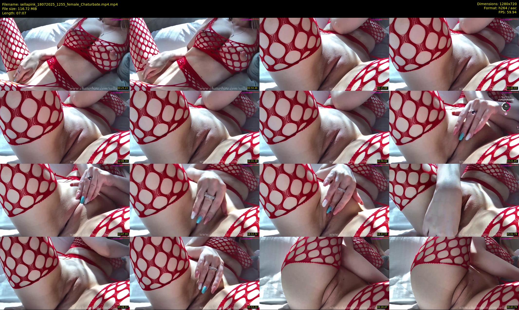 sellapink — 8 minute Chaturbate female cam show recording, 720p, Jul 18, 2025
