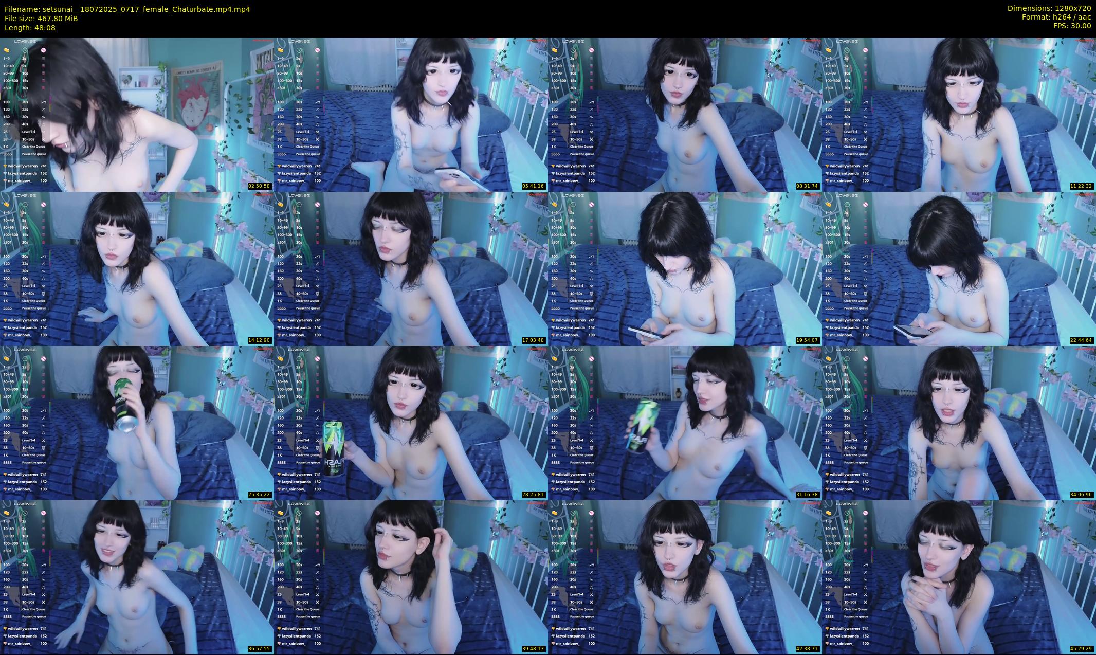 setsunai_ — 49 minute Chaturbate female cam show recording, 720p, Jul 18, 2025