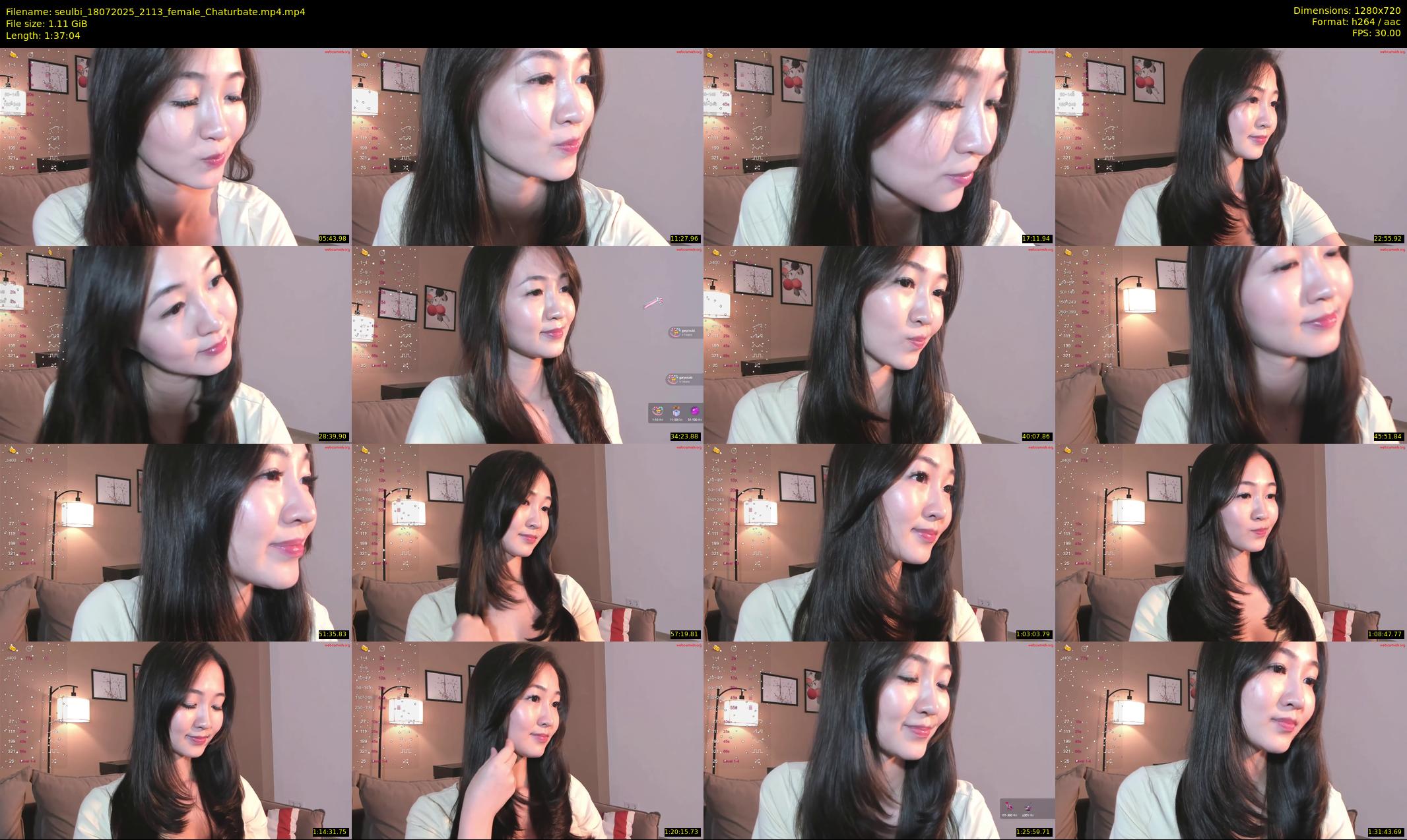 seulbi — 98 minute Chaturbate female cam show recording, 720p, Jul 18, 2025