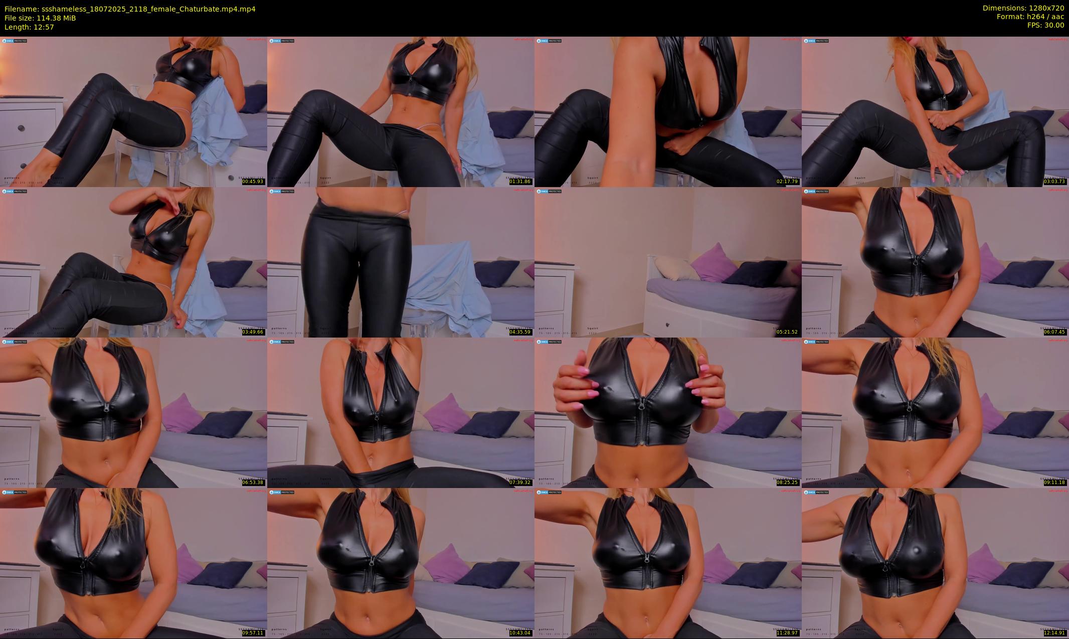 ssshameless — 13 minute Chaturbate female cam show recording, 720p, Jul 18, 2025