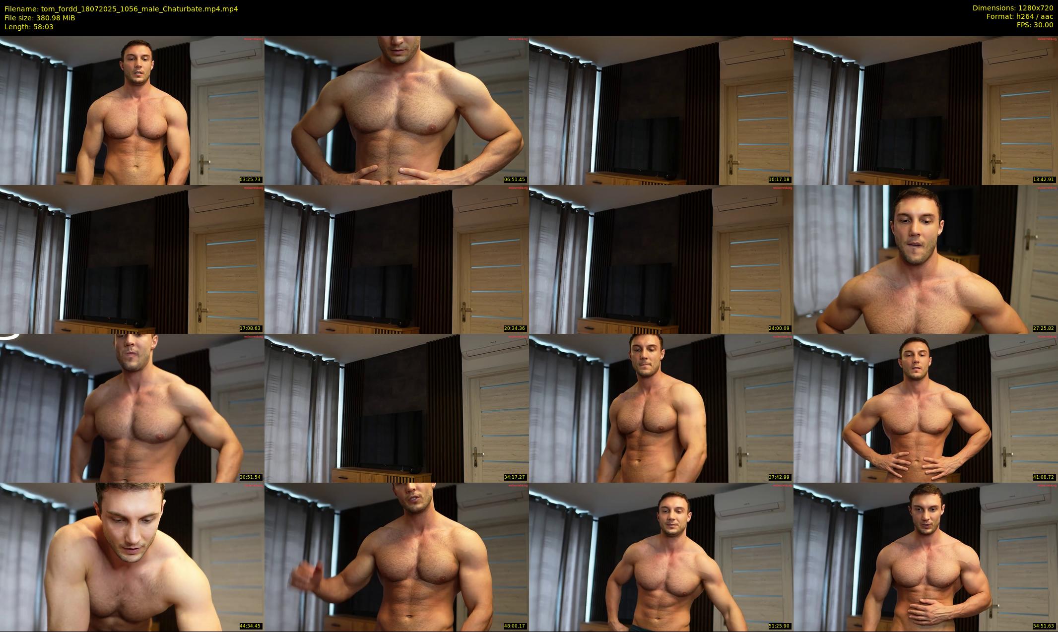 tom_fordd — 59 minute Chaturbate male cam show recording, 720p, Jul 18, 2025