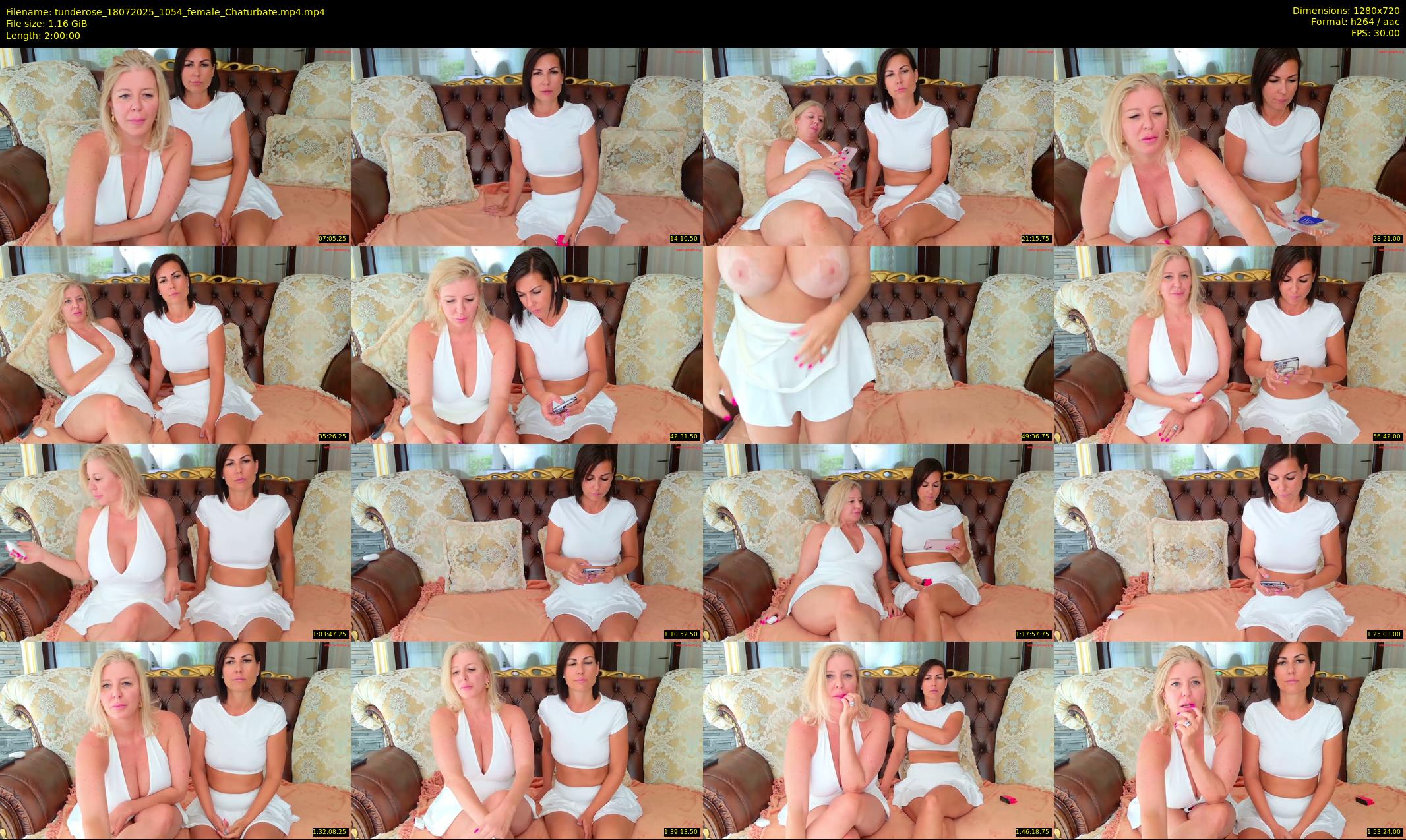 tunderose — 120 minute Chaturbate female cam show recording, 720p, Jul 18, 2025