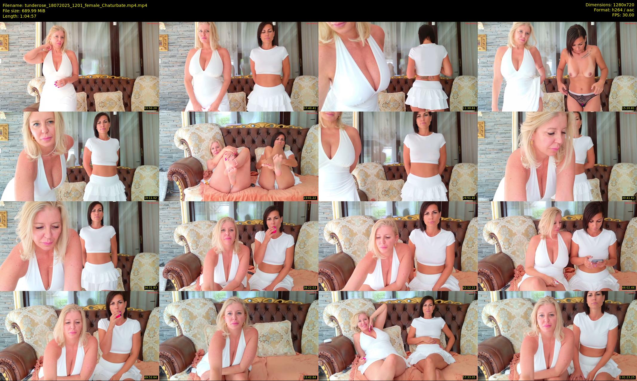 tunderose — 65 minute Chaturbate female cam show recording, 720p, Jul 18, 2025