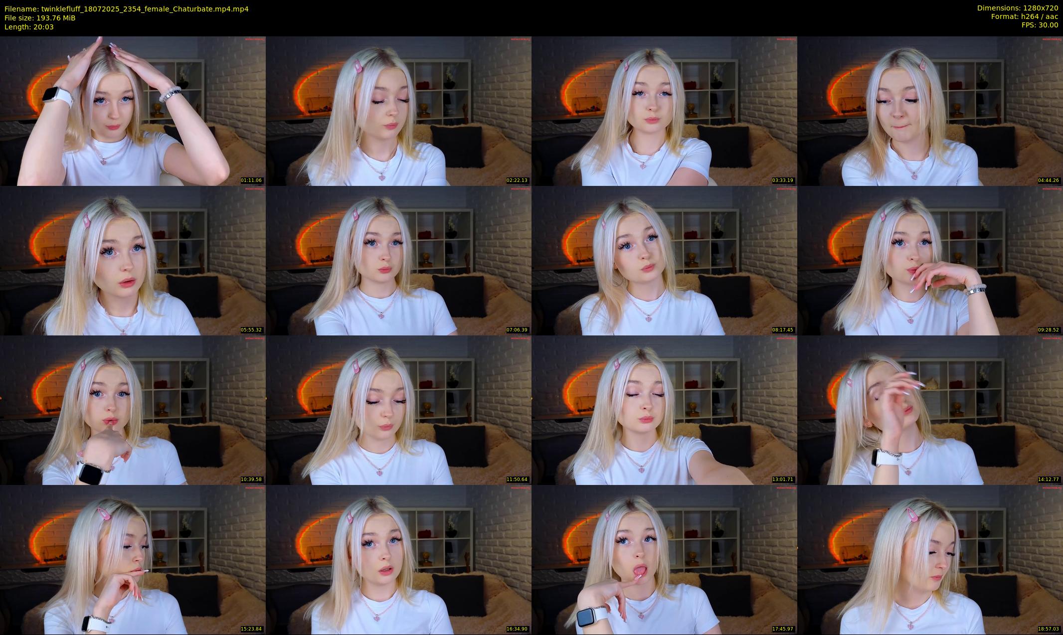 twinklefluff — 21 minute Chaturbate female cam show recording, 720p, Jul 18, 2025