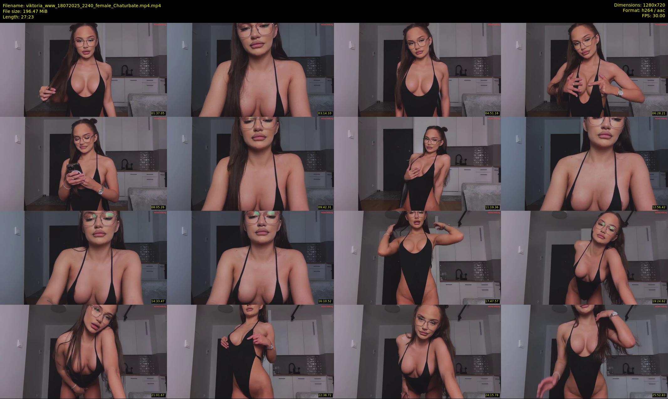 viktoria_www — 28 minute Chaturbate couple cam show recording, 720p, Jul 18, 2025