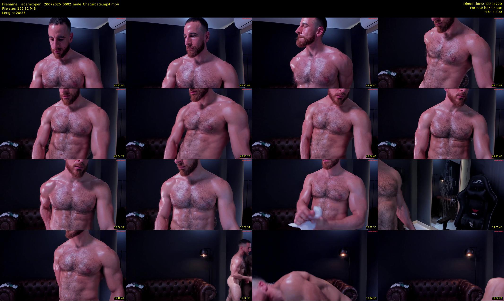 _adamcoper_ — 21 minute Chaturbate male cam show recording, 720p, Jul 20, 2025
