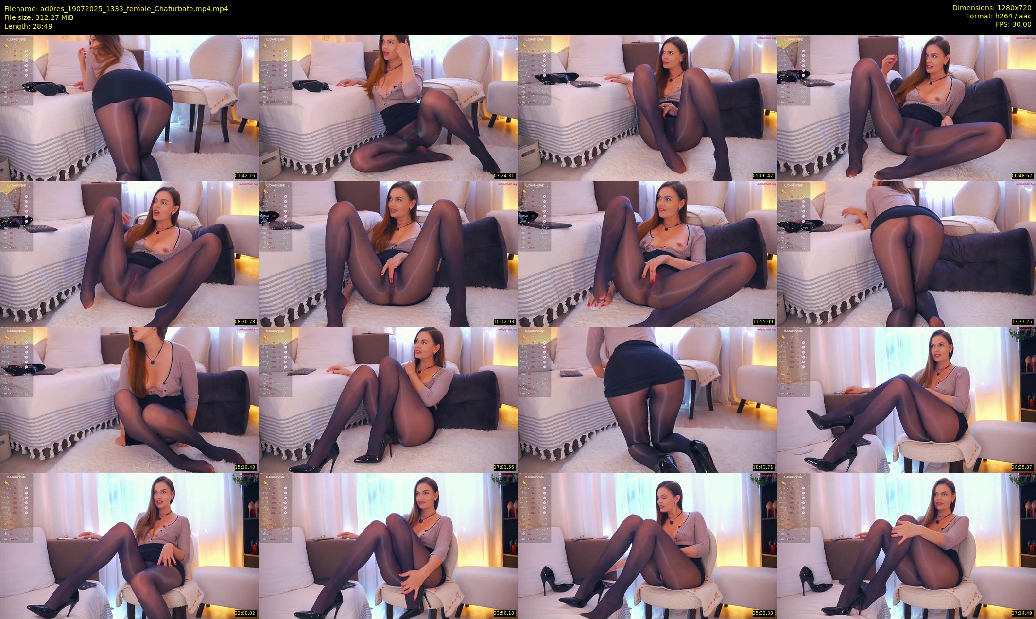 ad0res — 29 minute Chaturbate female cam show recording, 720p, Jul 19, 2025