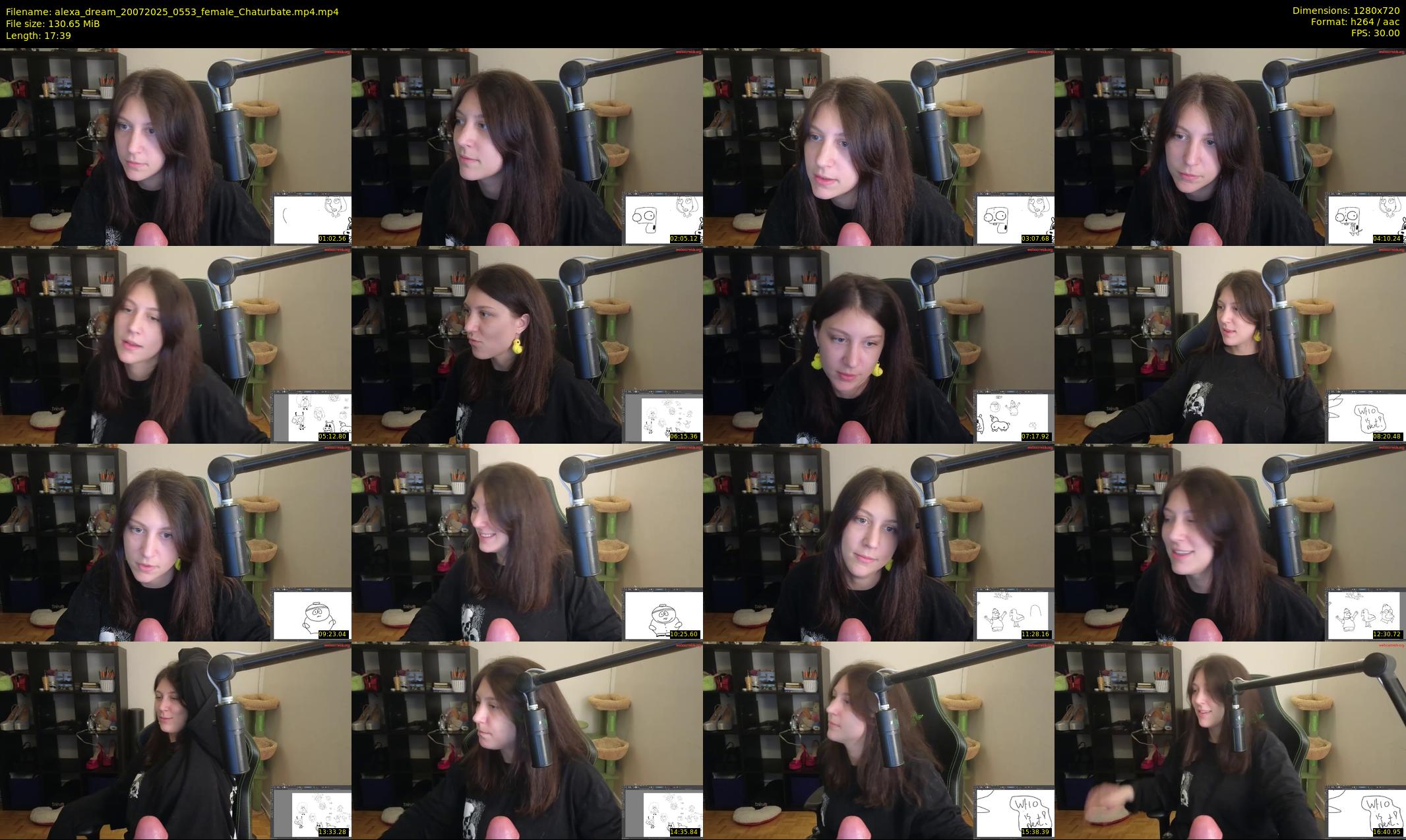 alexa_dream — 18 minute Chaturbate female cam show recording, 720p, Jul 20, 2025