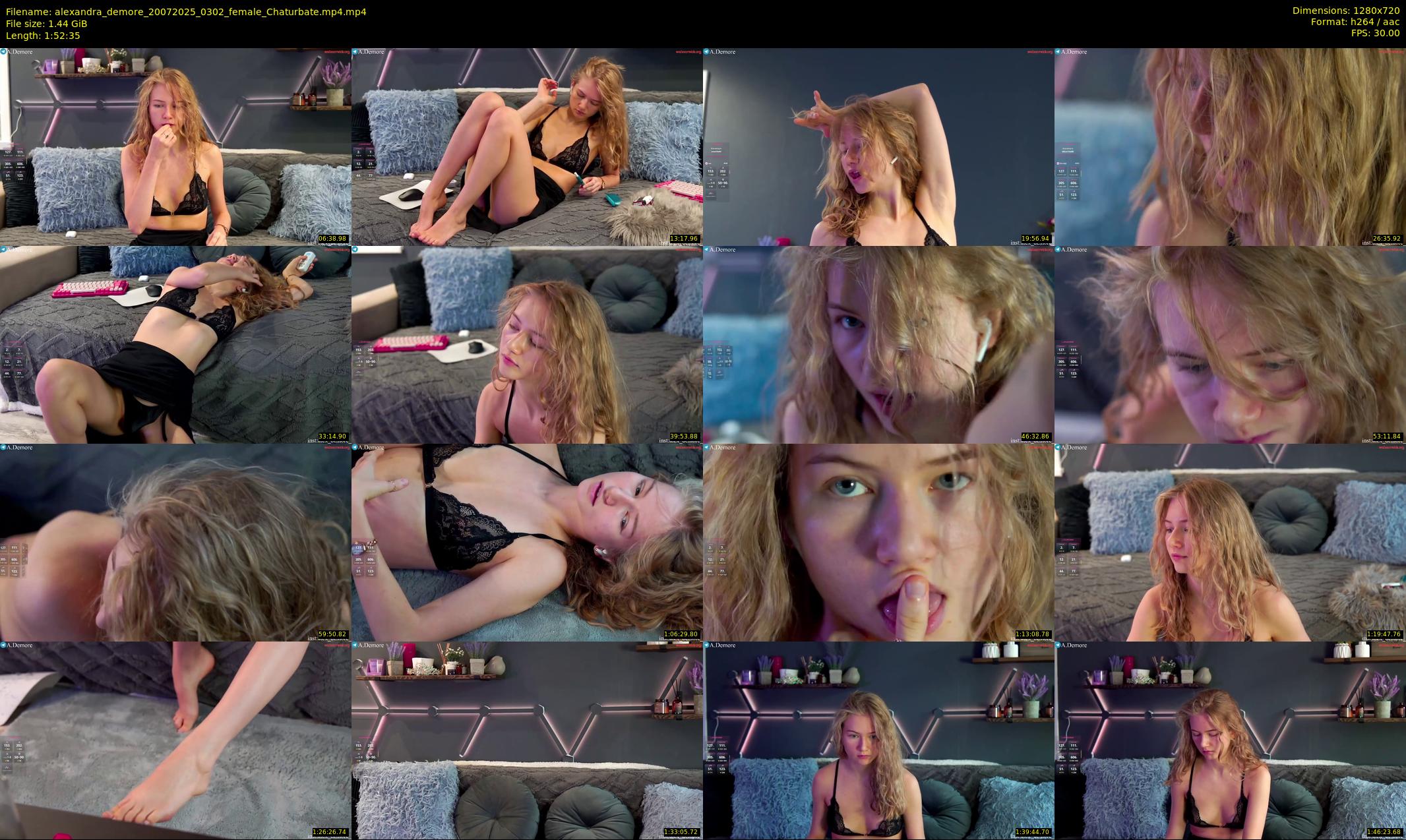 alexandra_demore — 113 minute Chaturbate female cam show recording, 720p, Jul 20, 2025