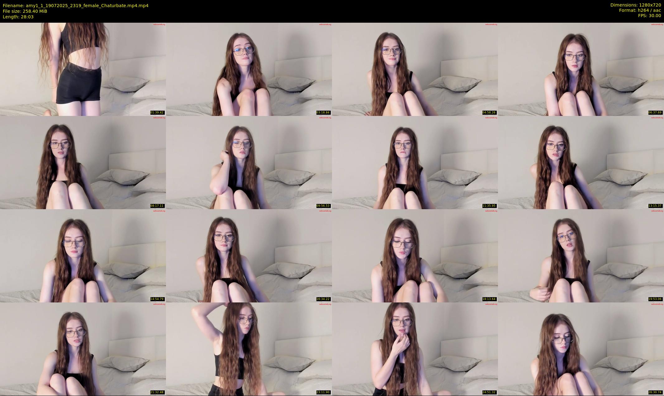 amy1_1 — 29 minute Chaturbate female cam show recording, 720p, Jul 19, 2025