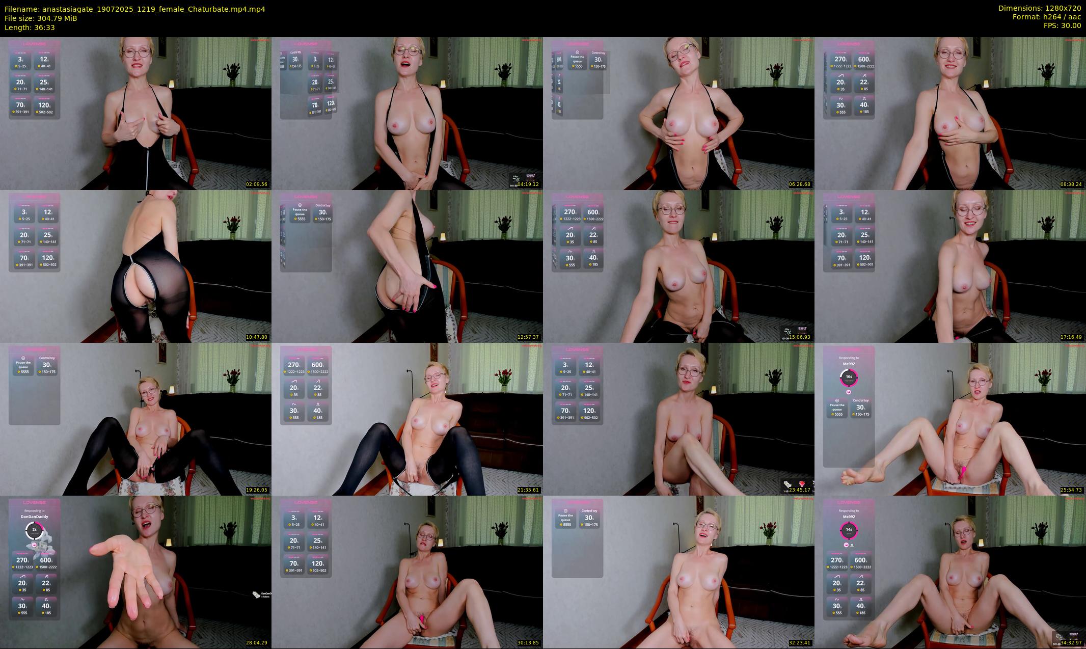 anastasiagate — 37 minute Chaturbate female cam show recording, 720p, Jul 19, 2025
