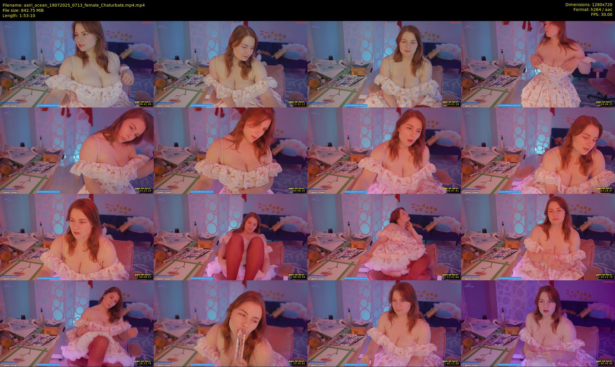 asiri_ocean — 114 minute Chaturbate female cam show recording, 720p, Jul 19, 2025