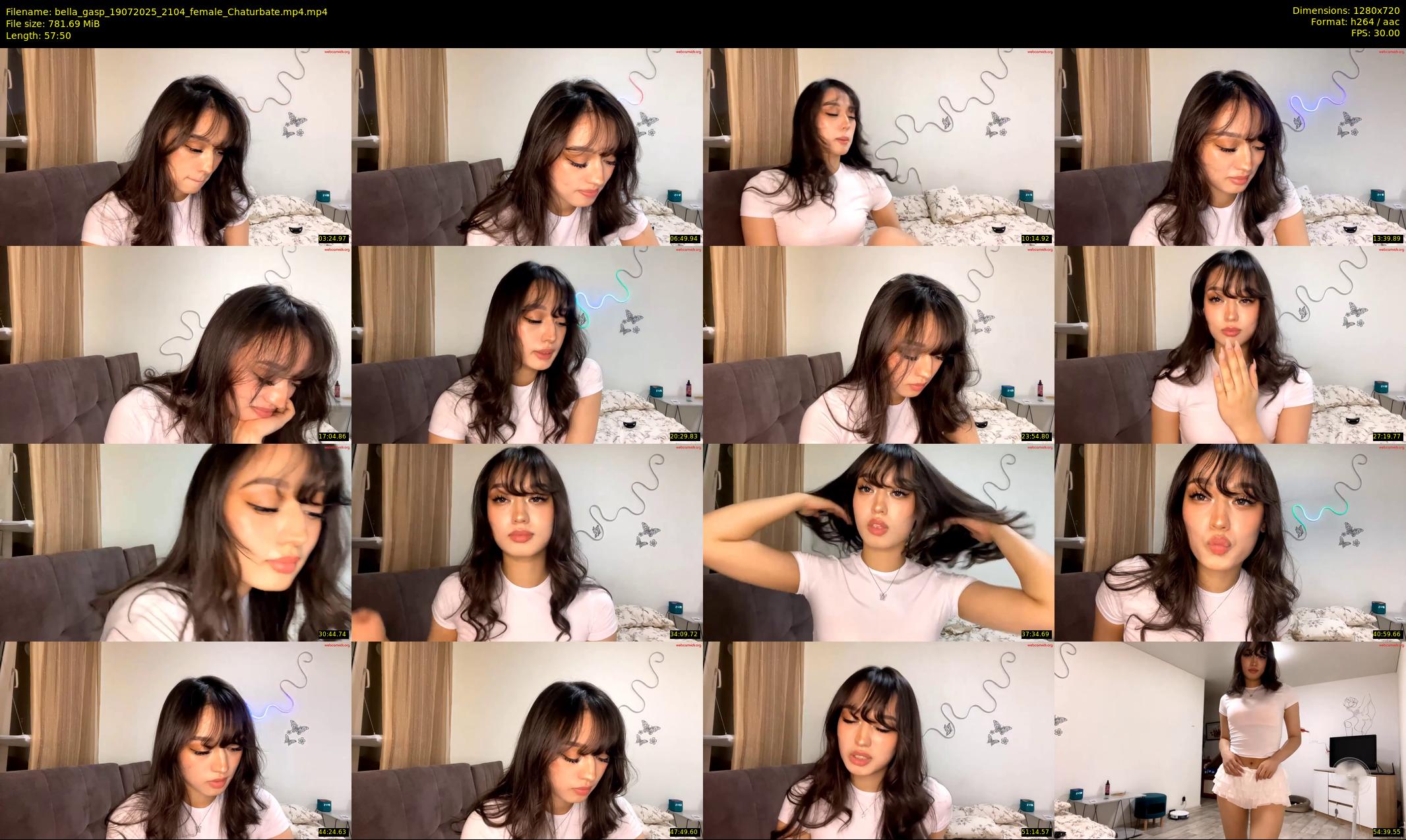 bella_gasp — 58 minute Chaturbate female cam show recording, 720p, Jul 19, 2025