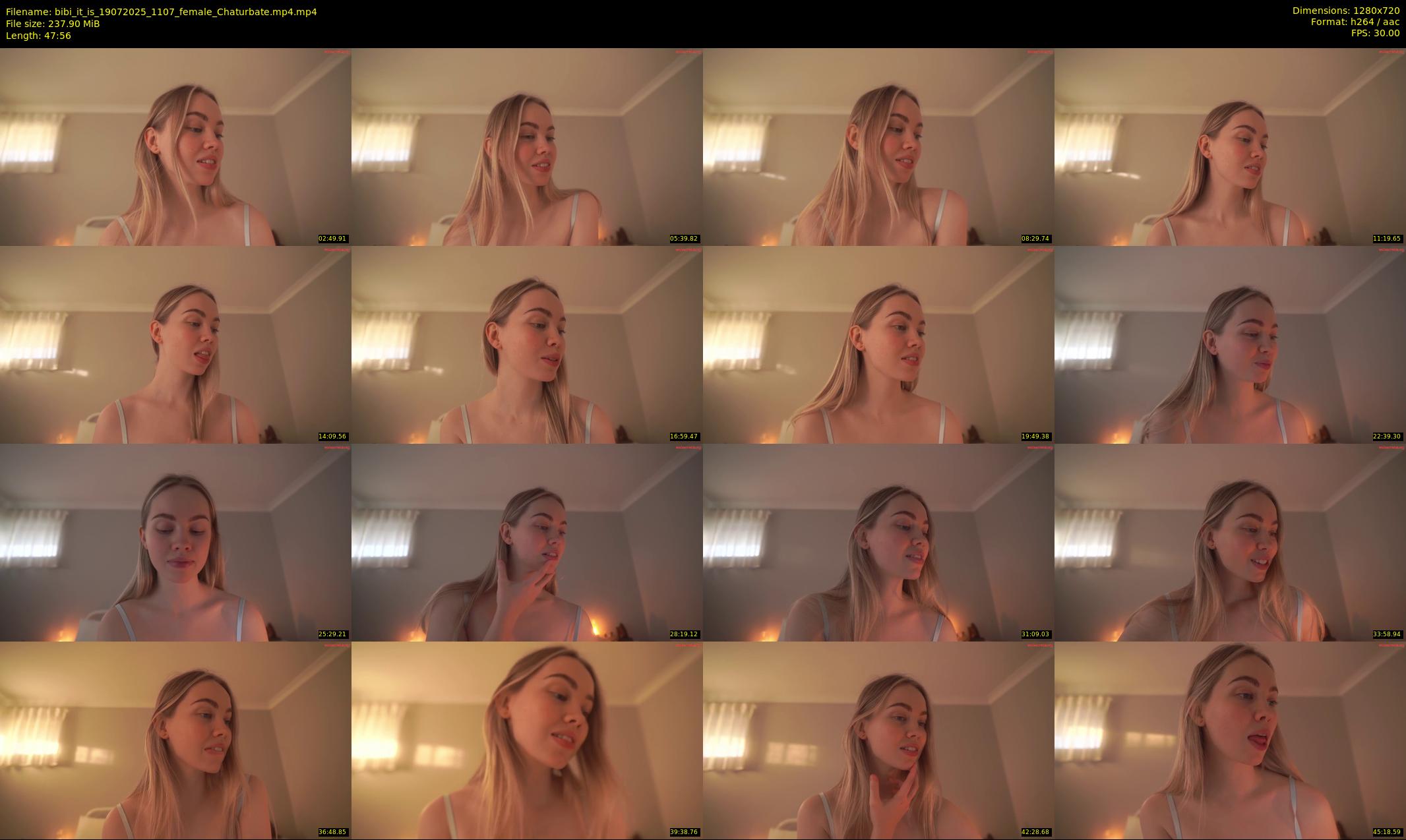 bibi_it_is — 48 minute Chaturbate female cam show recording, 720p, Jul 19, 2025