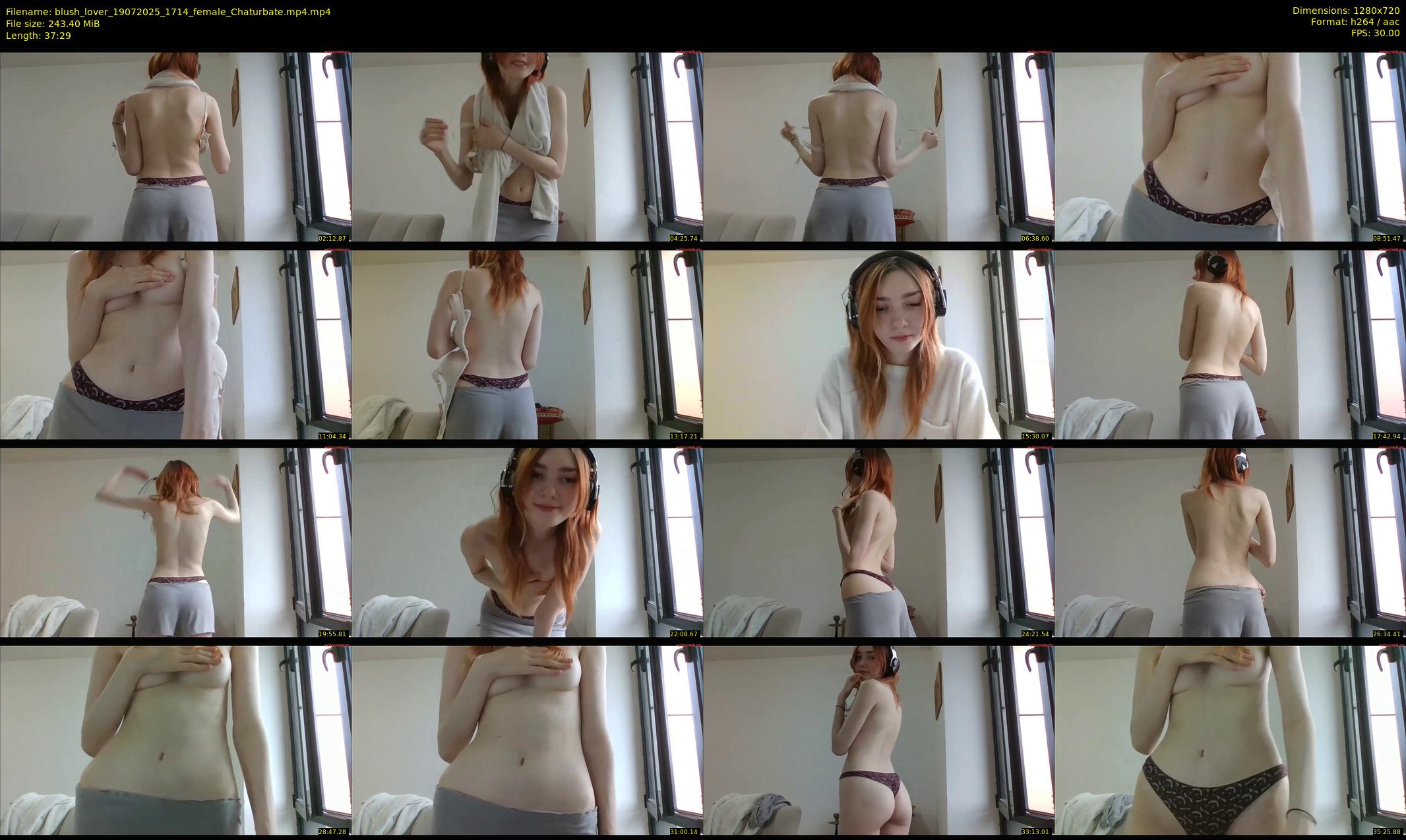 blush_lover — 38 minute Chaturbate female cam show recording, 720p, Jul 19, 2025