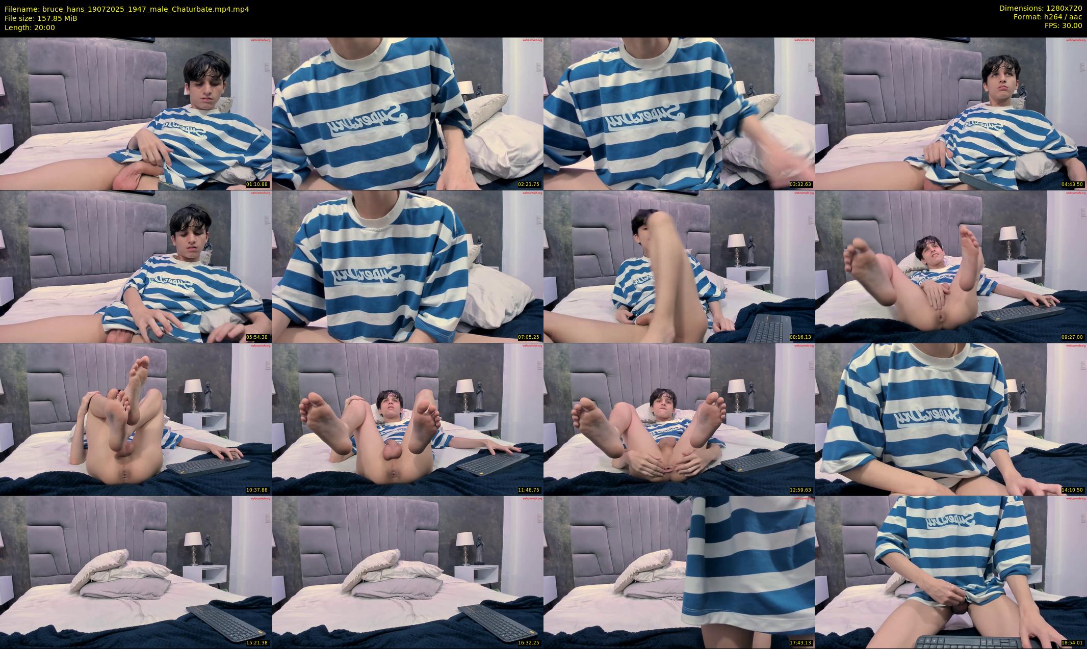bruce_hans — 20 minute Chaturbate male cam show recording, 720p, Jul 19, 2025