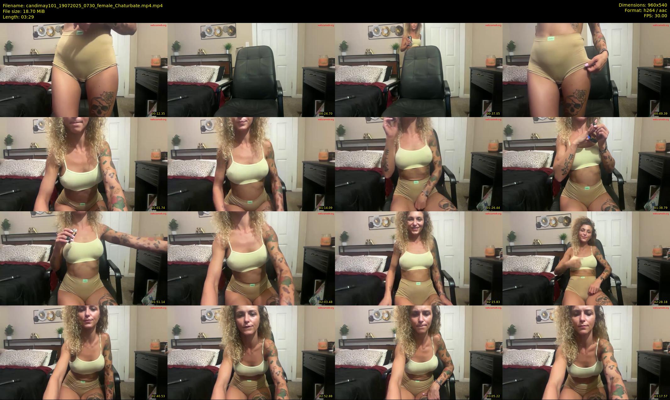 candimay101 — 4 minute Chaturbate female cam show recording, 480p, Jul 19, 2025