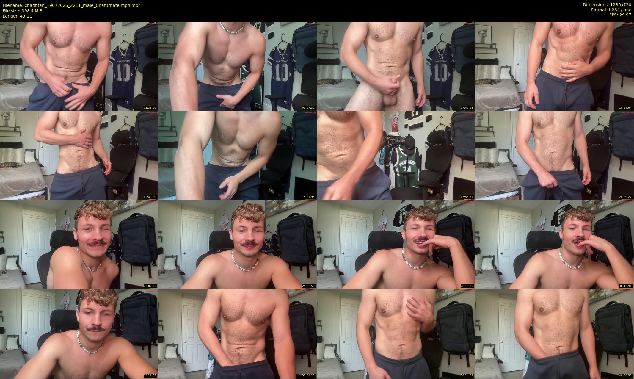 chadtitan — 44 minute Chaturbate male cam show recording, 720p, Jul 19, 2025