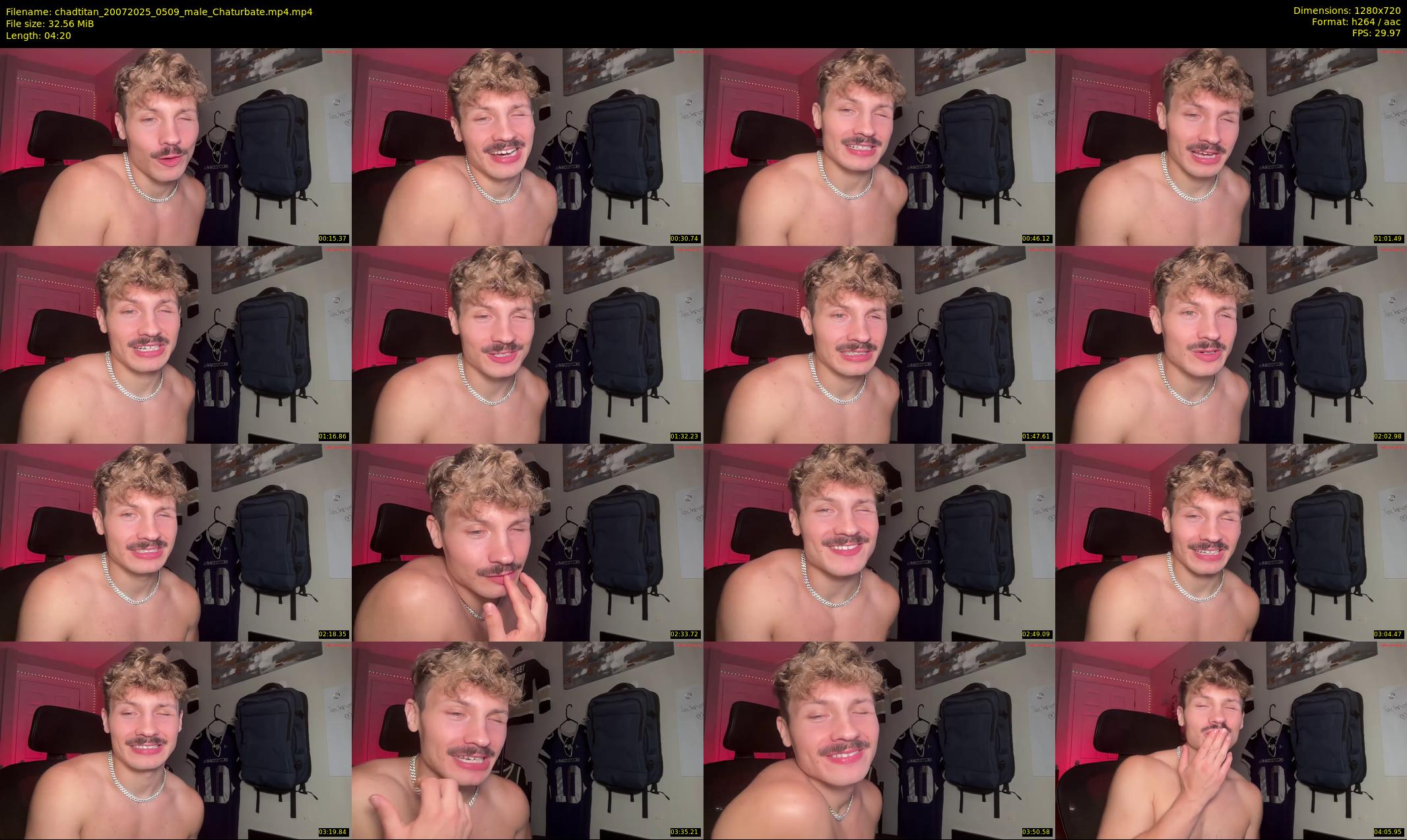 chadtitan — 5 minute Chaturbate male cam show recording, 720p, Jul 20, 2025