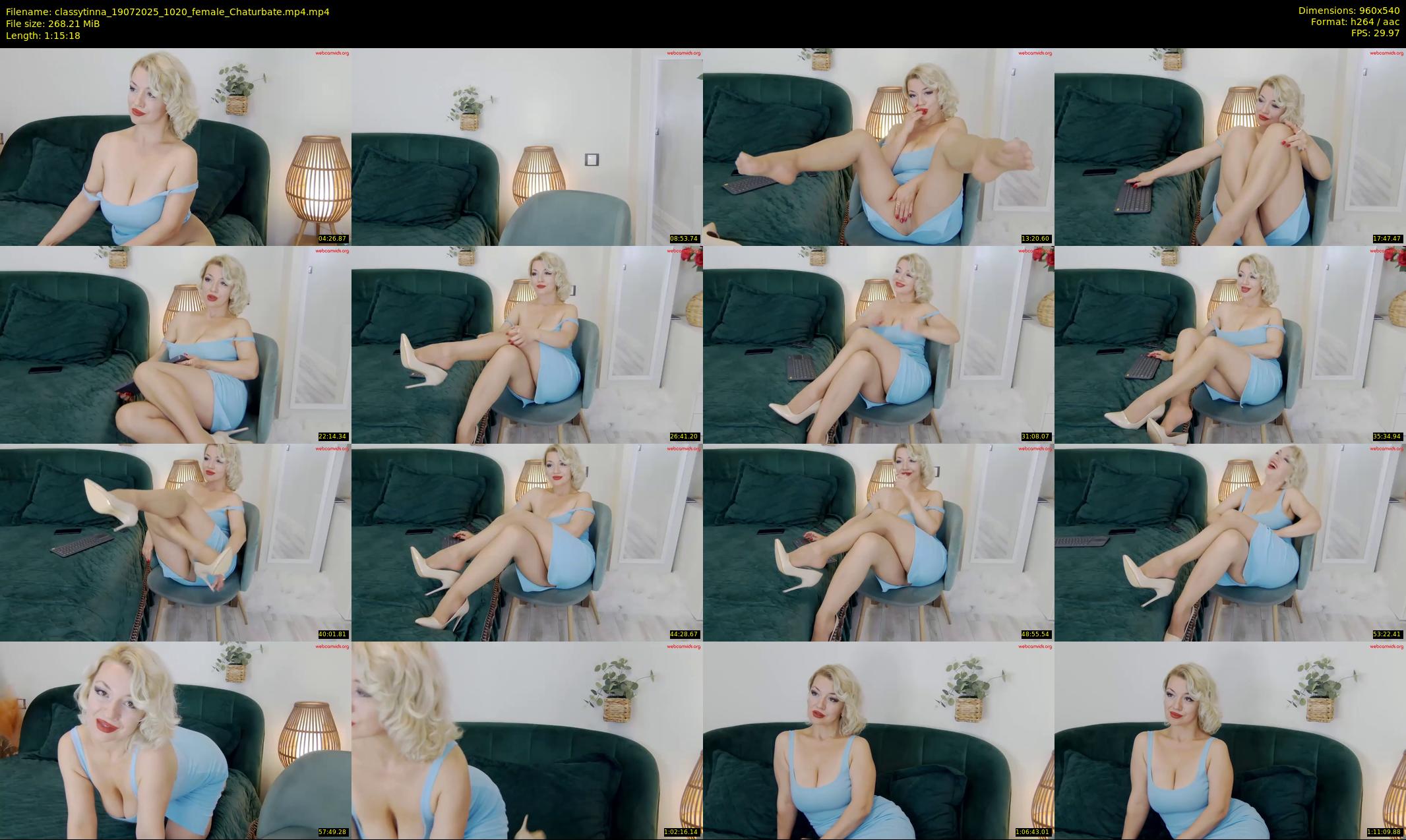 classytinna — 76 minute Chaturbate female cam show recording, 480p, Jul 19, 2025