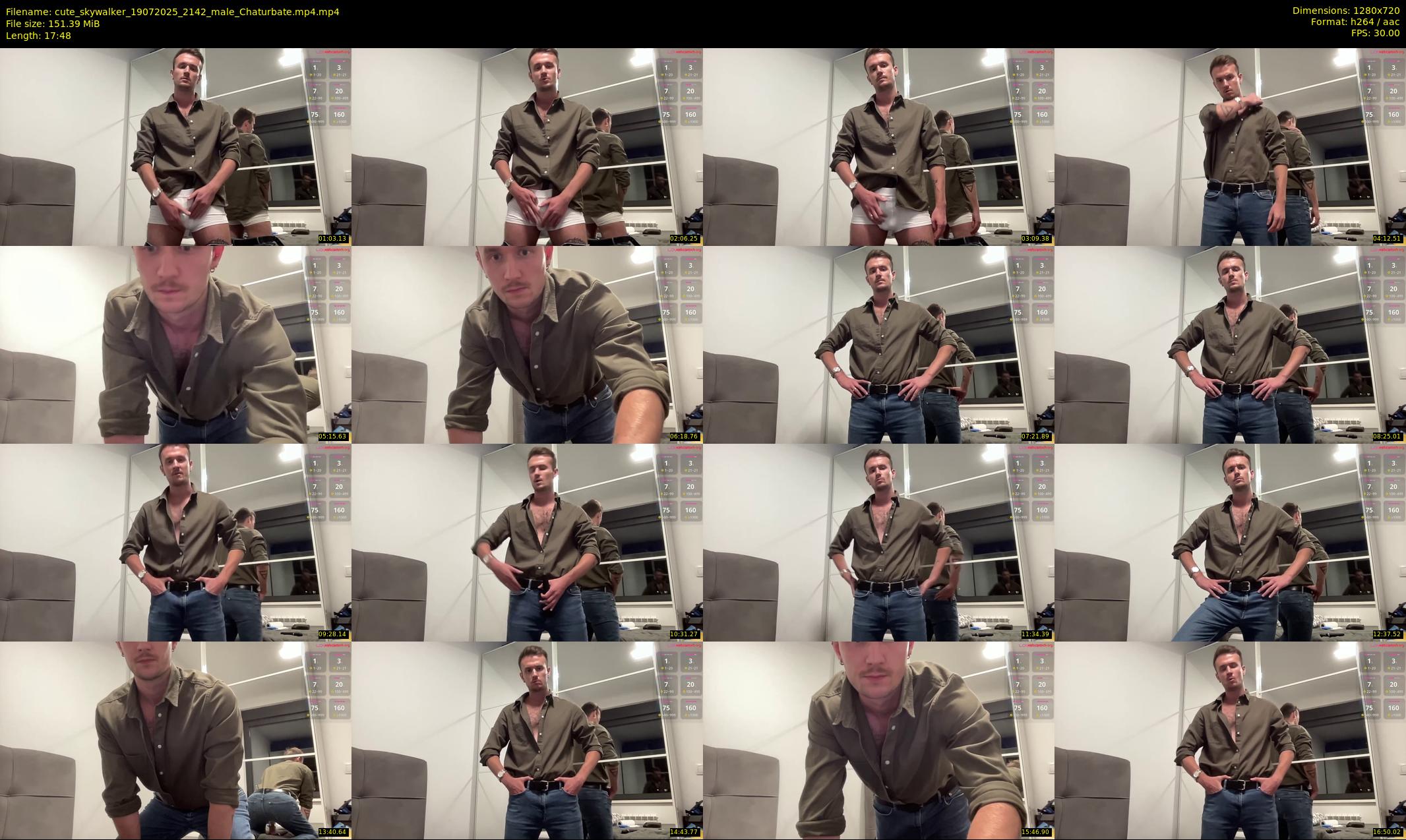 cute_skywalker — 18 minute Chaturbate male cam show recording, 720p, Jul 19, 2025