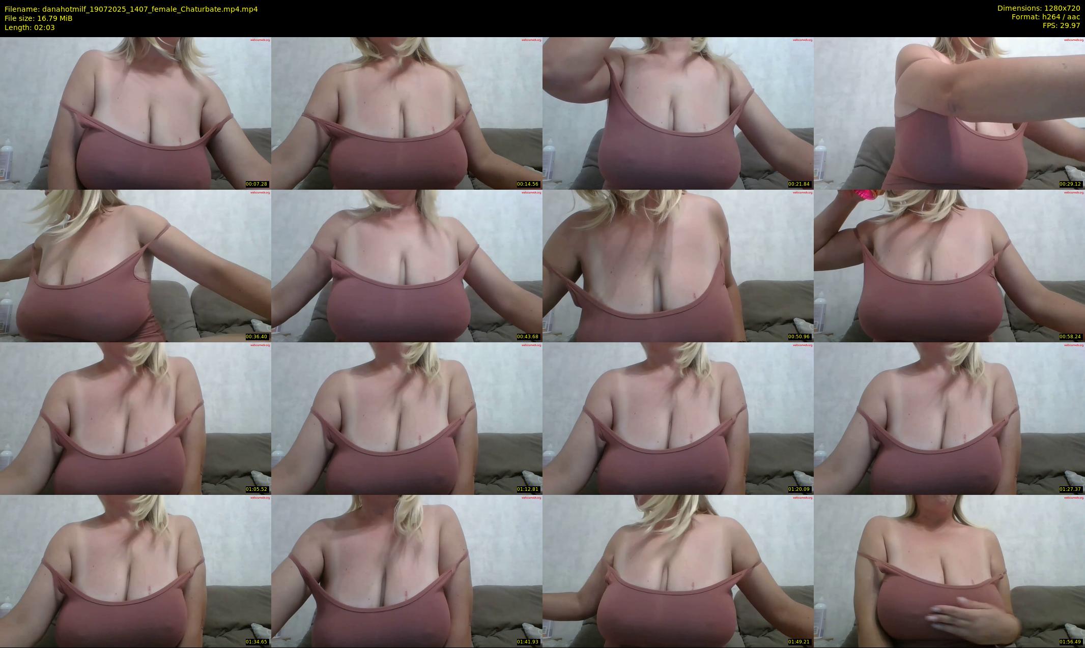 danahotmilf — 3 minute Chaturbate female cam show recording, 720p, Jul 19, 2025