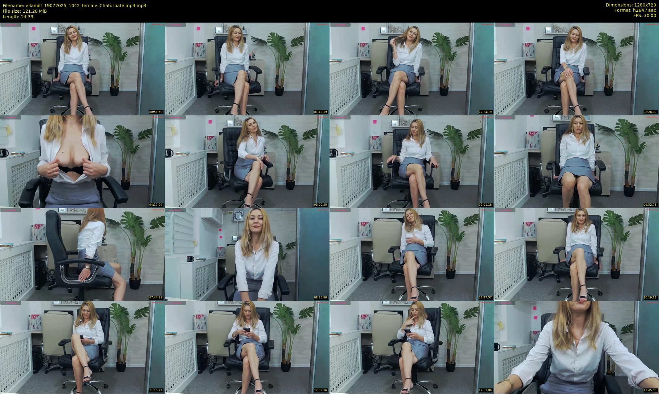 ellamilf — 15 minute Chaturbate female cam show recording, 720p, Jul 19, 2025