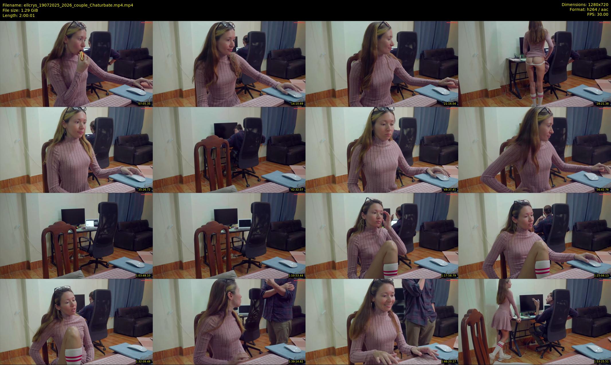 ellcrys — 121 minute Chaturbate couple cam show recording, 720p, Jul 19, 2025