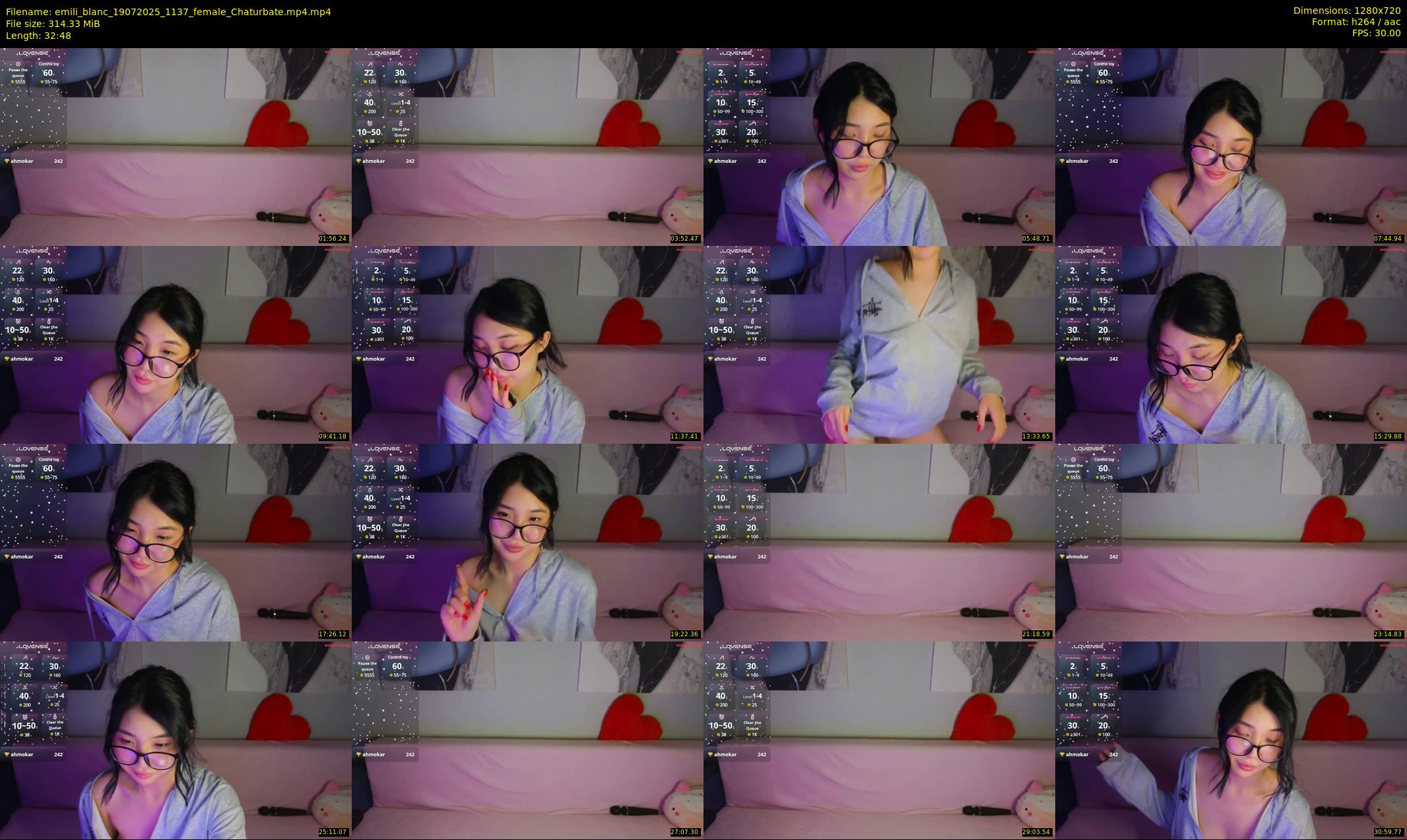 emili_blanc — 33 minute Chaturbate female cam show recording, 720p, Jul 19, 2025